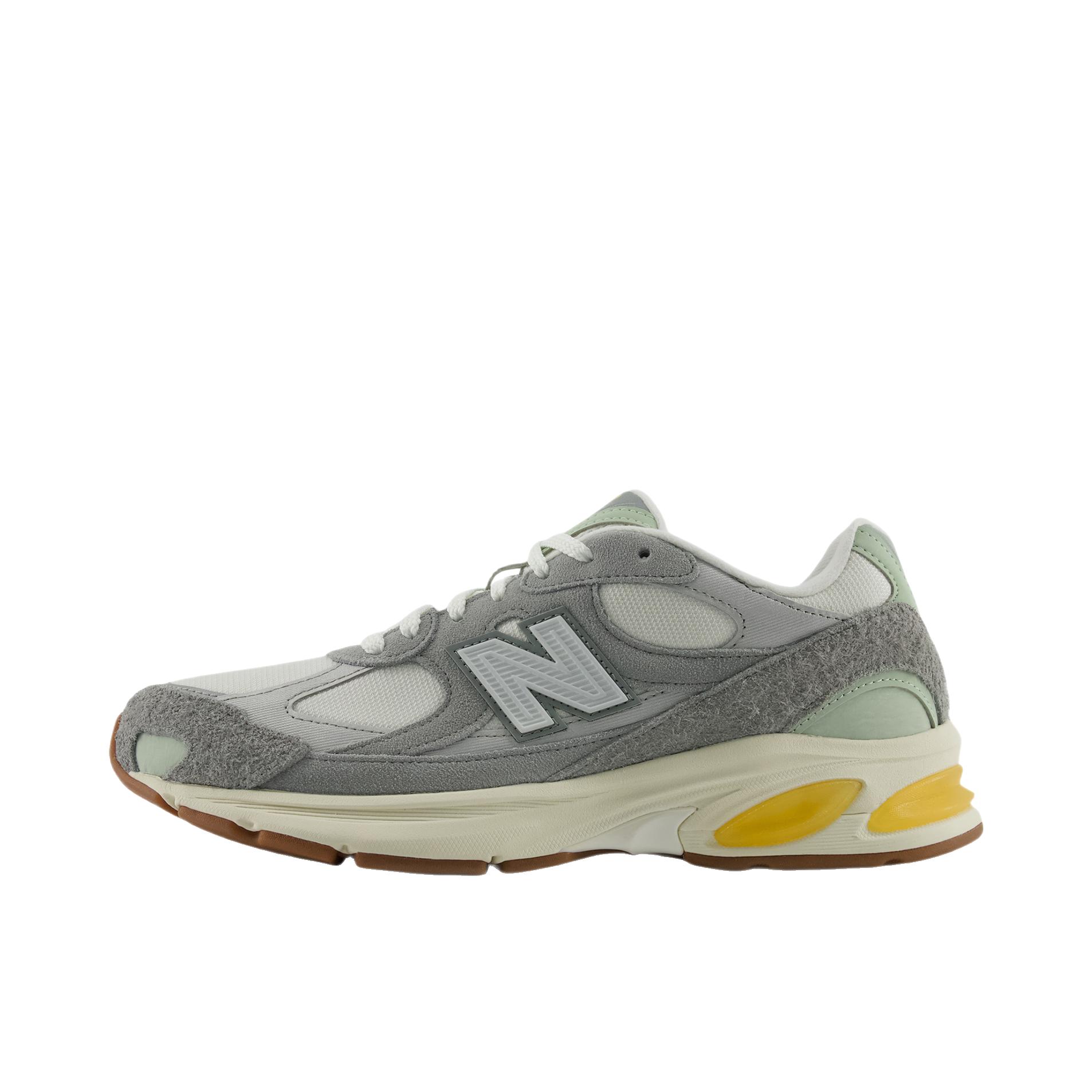 New Balance NB 2010 运动休闲鞋 防滑耐磨低帮厚底 D宽/白色/浅灰色
