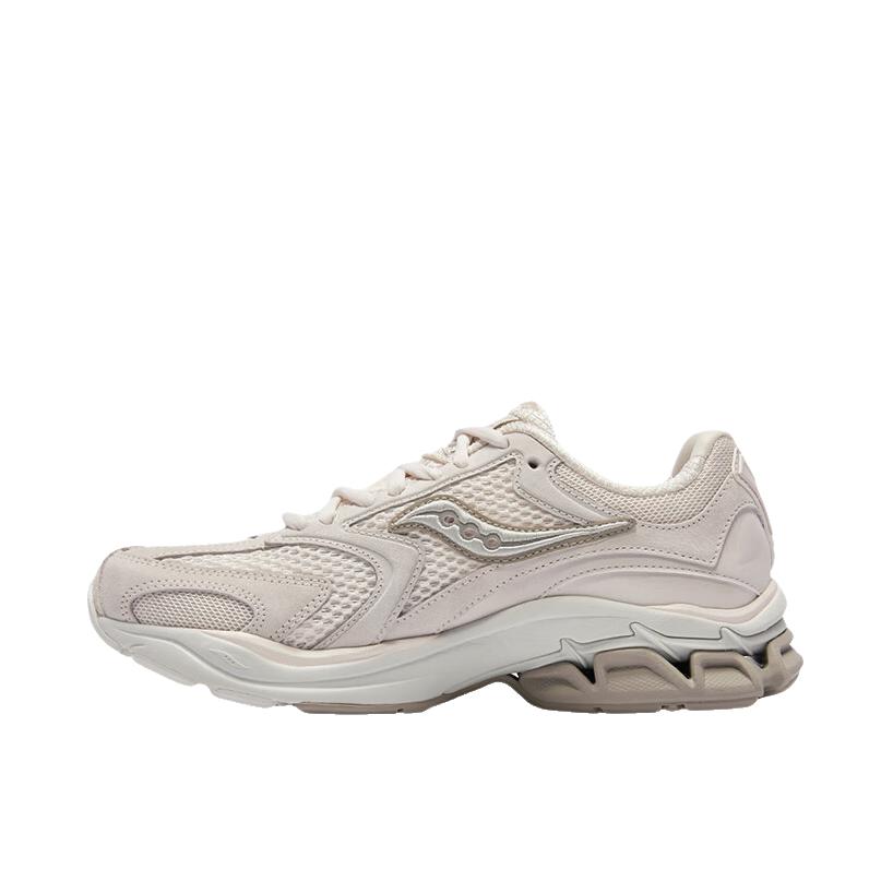 推荐商品：Saucony/索康尼 GRID FUSION LC 跑鞋 运动休闲透气缓震防滑 女款/粉色