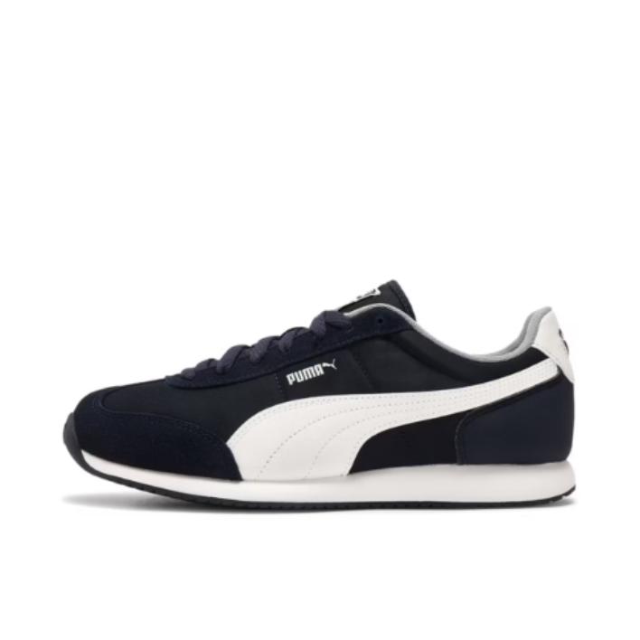 推荐商品：Puma/彪马 R78 2 运动休闲鞋 T头复古潮流 海军蓝/暖白色