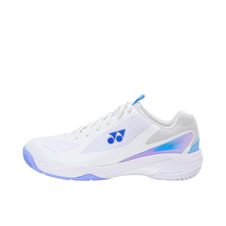 推荐商品：YONEX/尤尼克斯 羽毛球鞋 防滑耐磨减震训练 SHB630CR 白色/珍珠蓝