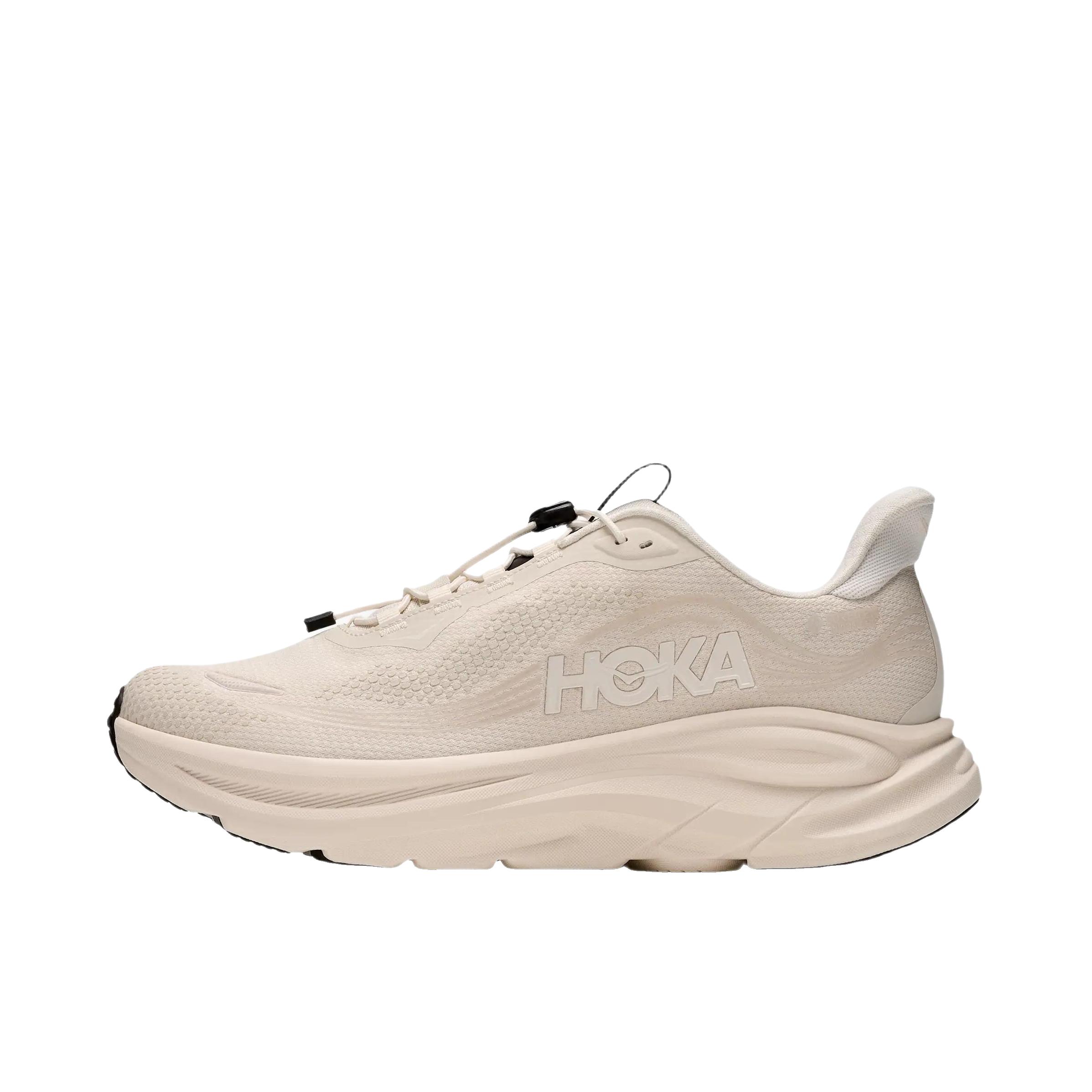 推荐商品：HOKA ONE ONE CLIFTON 11 GORE-TEX 跑鞋 防滑耐磨防水 燕麦奶色/雪花石膏色