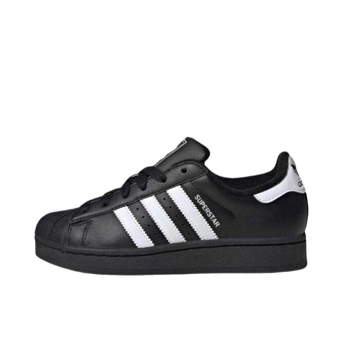 推荐商品：adidas Originals Superstar 2 板鞋 复古防滑耐磨贝壳头贴合圆头支撑 大童/核心黑