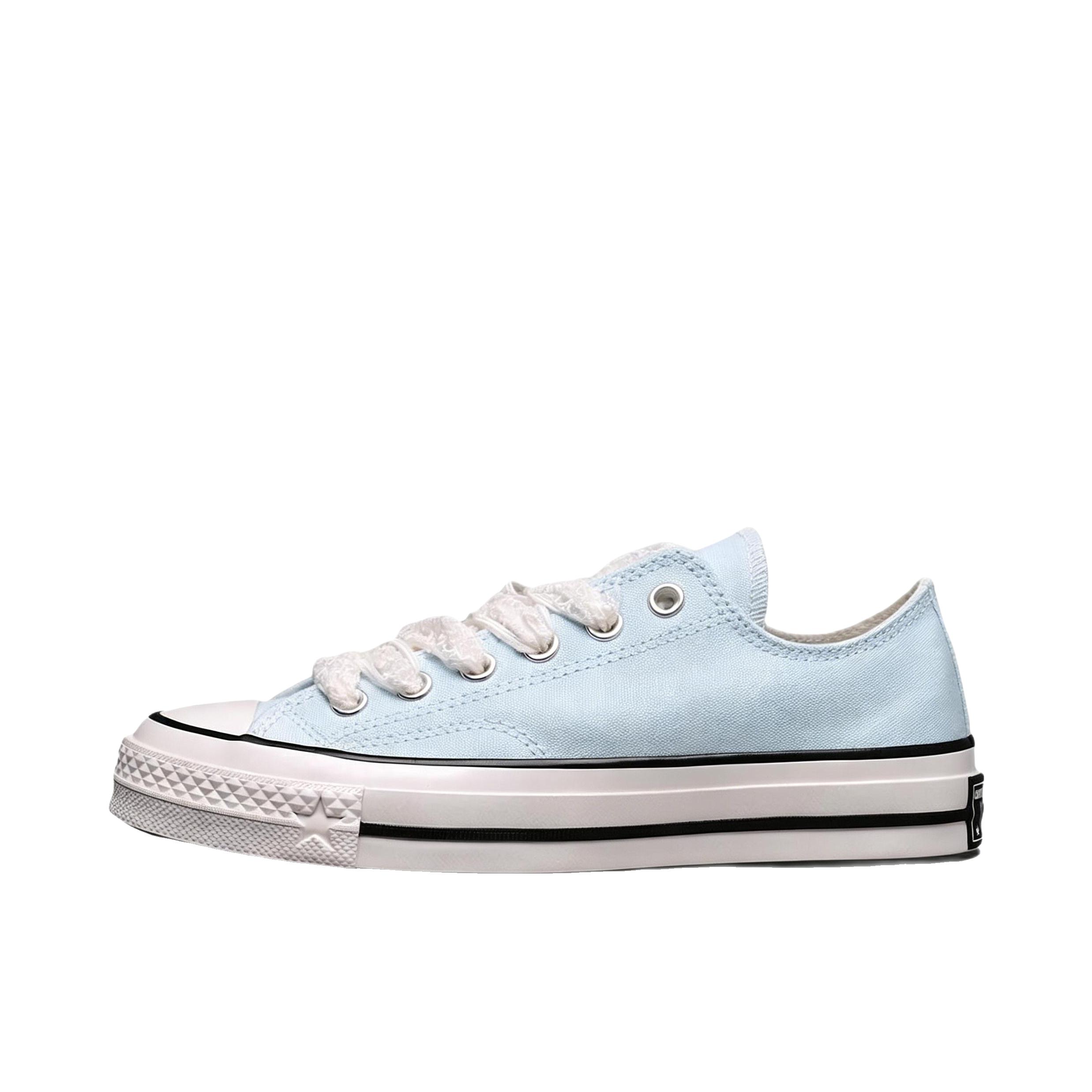 推荐商品：Converse/匡威 CHUCK 70 X 帆布鞋 舒适防滑百搭 女款/浅蓝色