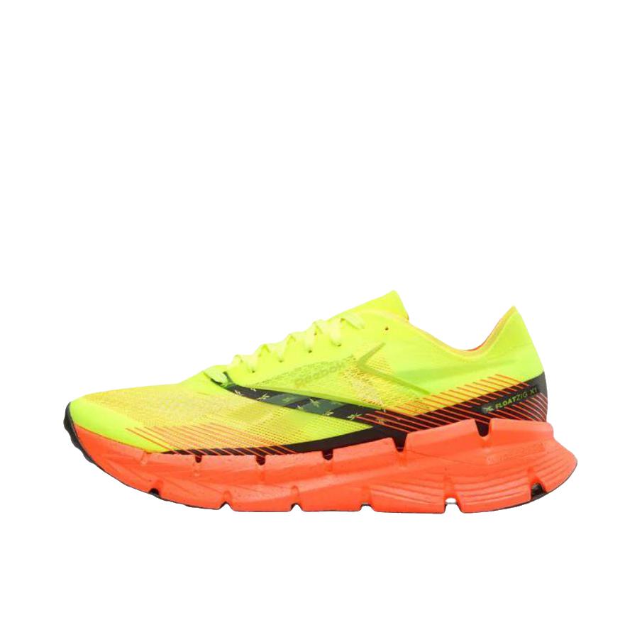 推荐商品：Reebok/锐步 FLOATZIG X1 柔软 防滑 低帮 圆头 跑鞋 黄色/橙色