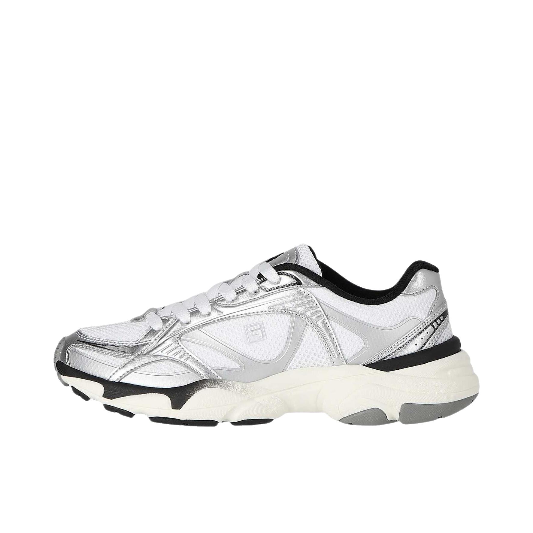 推荐商品：FILA/斐乐 Wavy Road MS 老爹鞋 系带圆头 灰色/白色