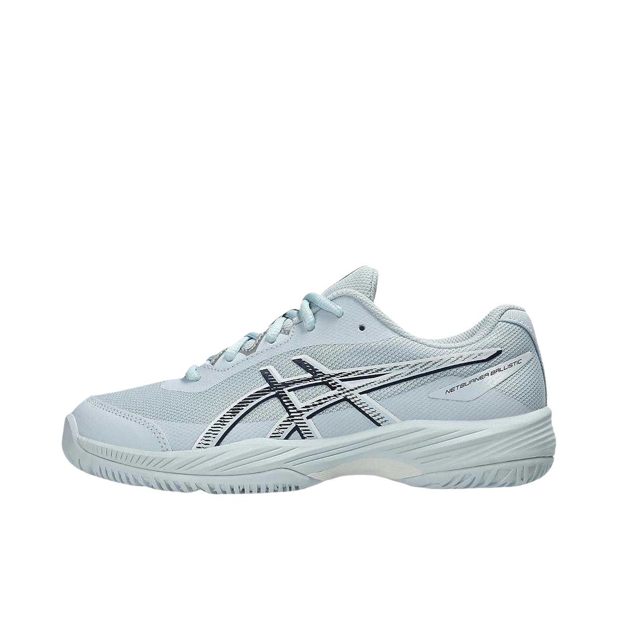 推荐商品：Asics/亚瑟士 Gel-Netburner Super 4 排球鞋 系带圆头厚底 女款/蓝色