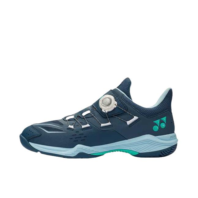 推荐商品：YONEX/尤尼克斯 Power cushion 88 dials 羽毛球鞋 舒适圆头支撑 海军蓝/白色