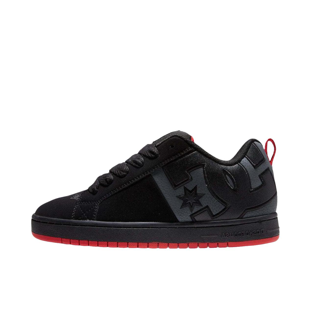 推荐商品：DCSHOECOUSA 板鞋 皮革简约百搭 ADYS100442 黑色/红色