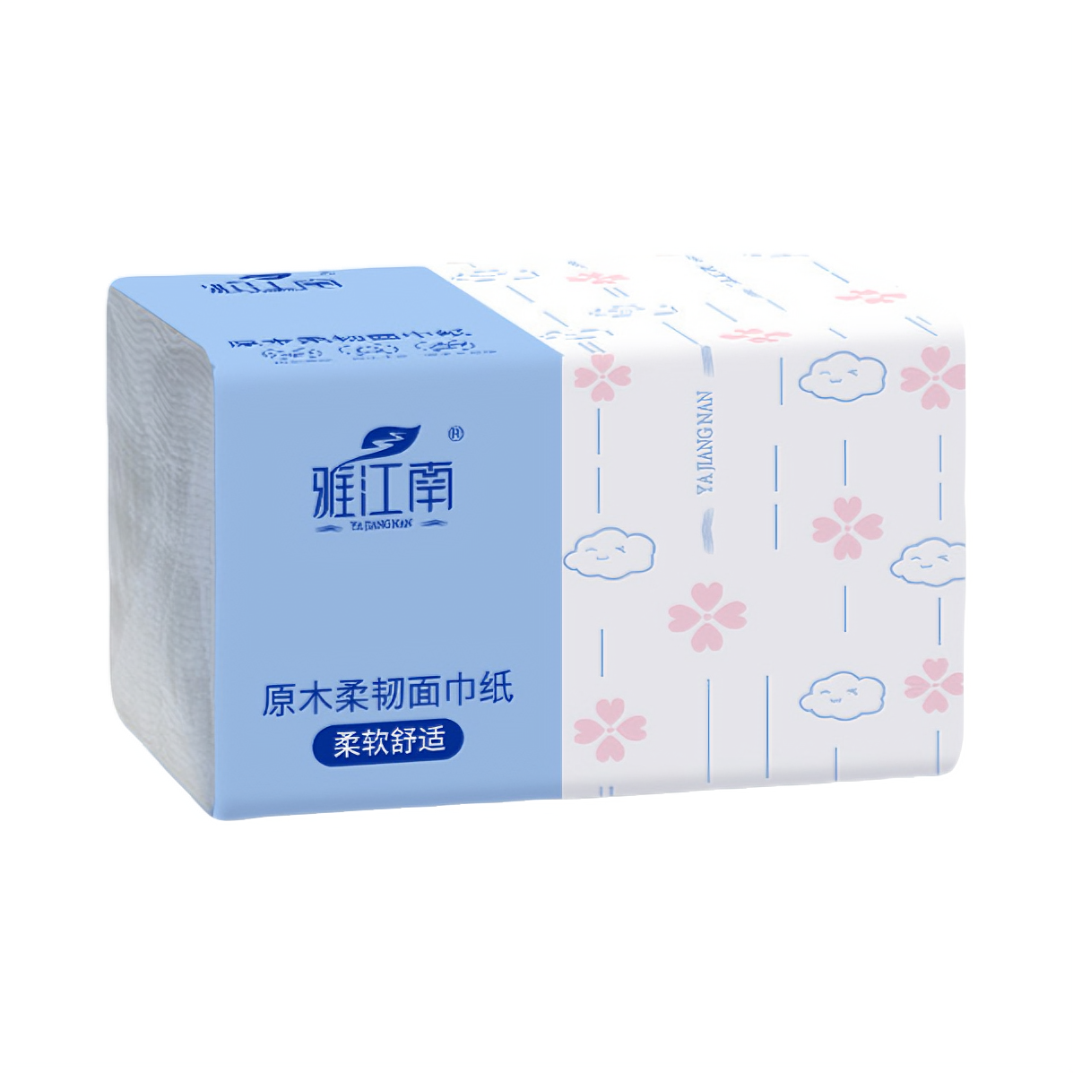 推荐商品：雅江南 无香型 6层 175x120mm 抽取式面巾纸