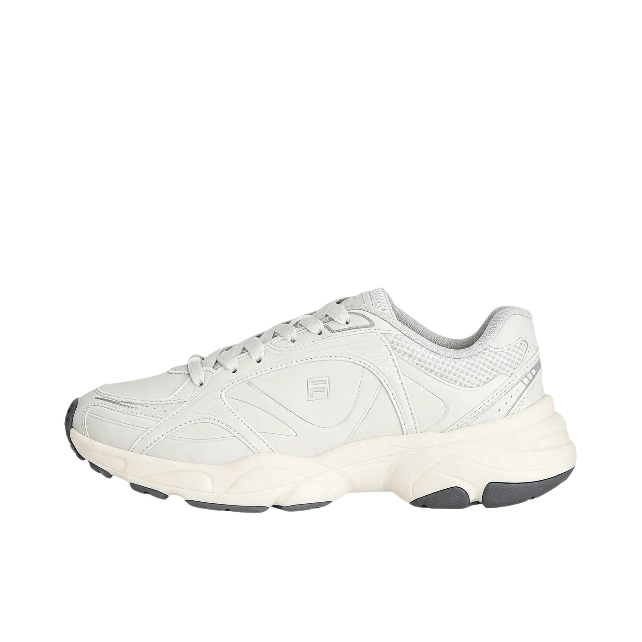 推荐商品：FILA/斐乐 WAVE 跑鞋 厚底舒适百搭耐磨 白色