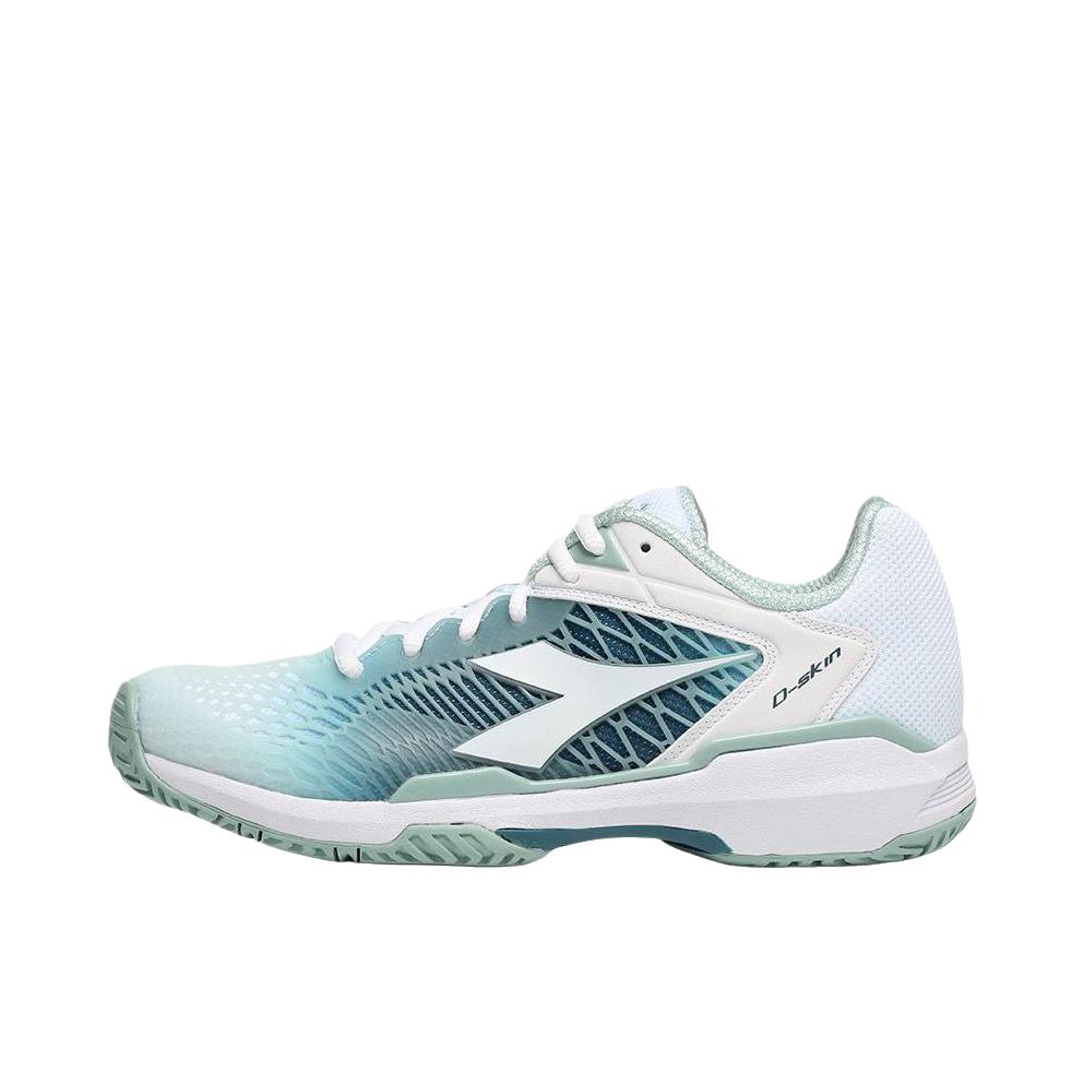 推荐商品：Diadora Speed Competition 7 + 网球鞋 百搭舒适 女款/白色/青色