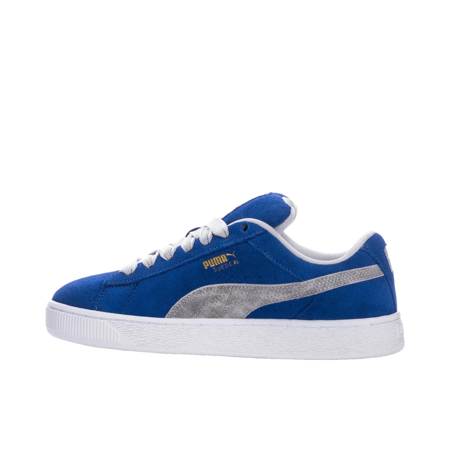 推荐商品：Puma/彪马 Suede XL 面包鞋 板鞋 薄底舒适百搭轻便耐磨复古 大童/深蓝色 