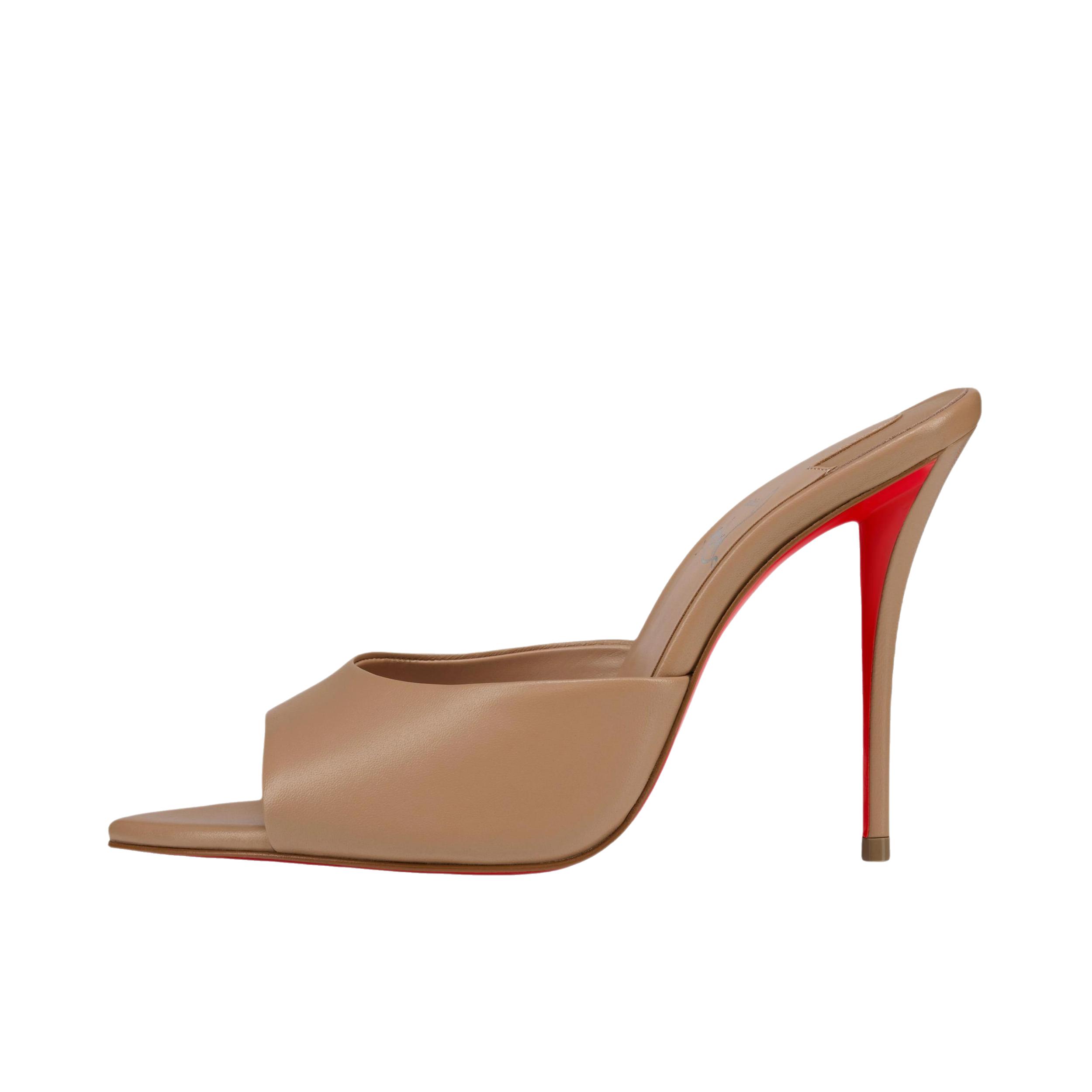 推荐商品：Christian Louboutin/路铂廷 高跟鞋 舒适百搭时尚 跟高10cm/裸粉色