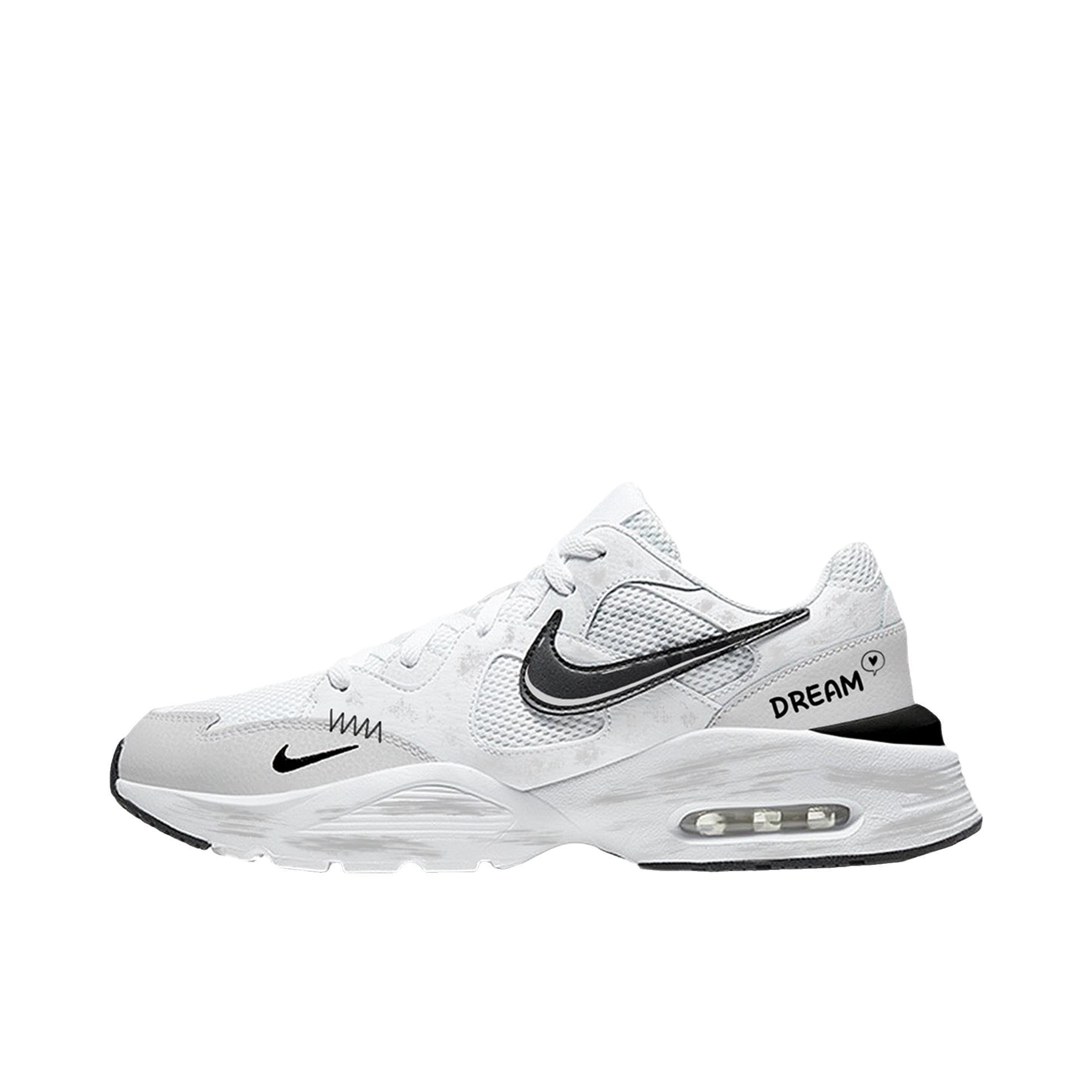推荐商品：【定制球鞋】Nike Air Max Fusion 支撑 做旧 防滑耐磨 网布透气 防水 织物 时尚潮流 复古休闲 运动风 气垫 脏脏鞋 跑鞋 风禾