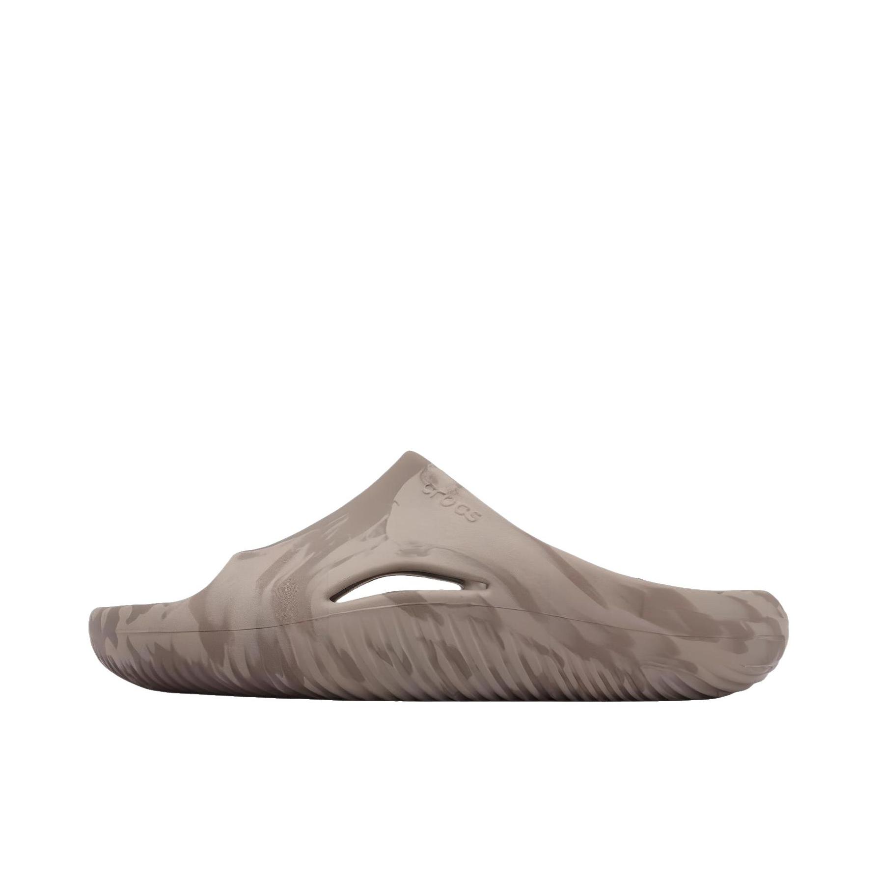 推荐商品：Crocs/卡骆驰 Mellow Marbled Slide 拖鞋 防滑耐磨舒适百搭 棕色