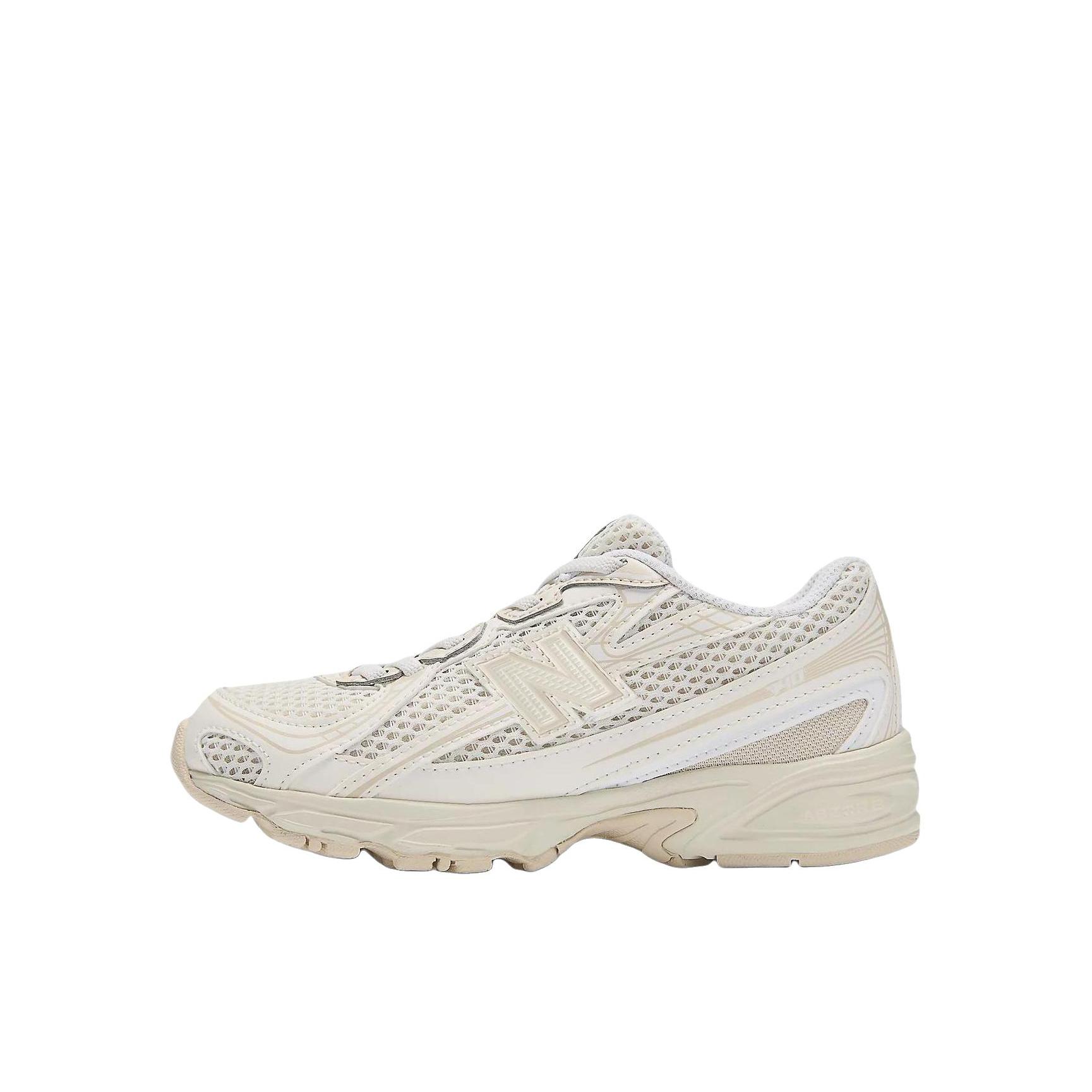 推荐商品：New Balance 740 跑鞋 增高防滑耐磨透气低帮系带拼接圆头千禧风贴合支撑耐穿 W宽/小童/米色