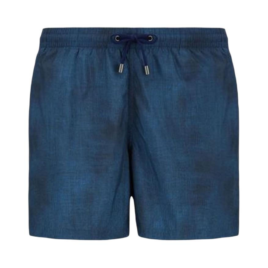 推荐商品：CANALI 系带中腰三分休闲短裤 93024-UA00094-002 藏蓝