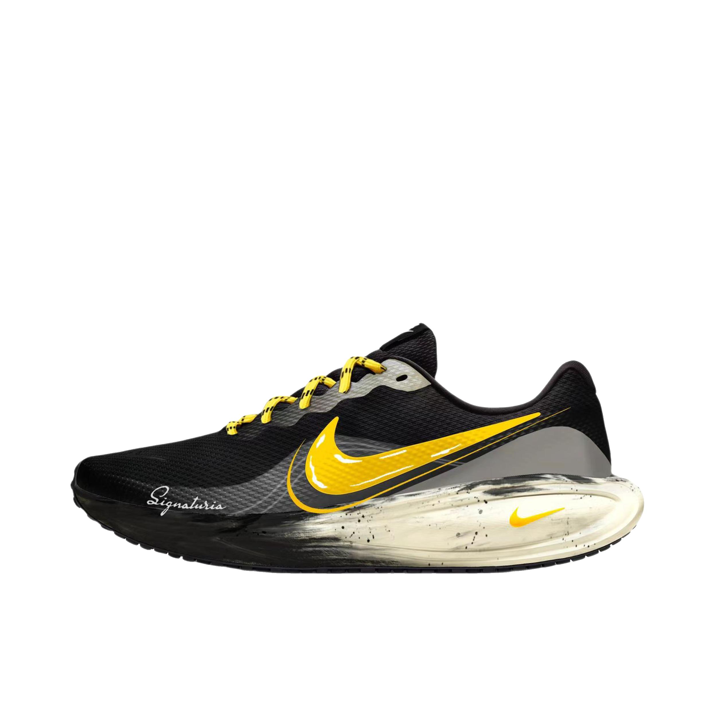 推荐商品：定制款 Nike REVOLUTION 6 跑鞋 舒适百搭时尚减震幻墨网面轻便 疾风电驰