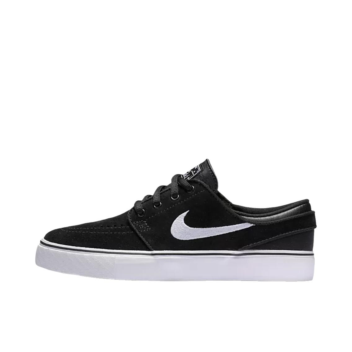 推荐商品：Nike SB Zoom Janoski OG+ 滑板鞋 板鞋 缓震舒适轻便防滑耐磨胶底复古时尚潮流 GS款/黑色/奶白色