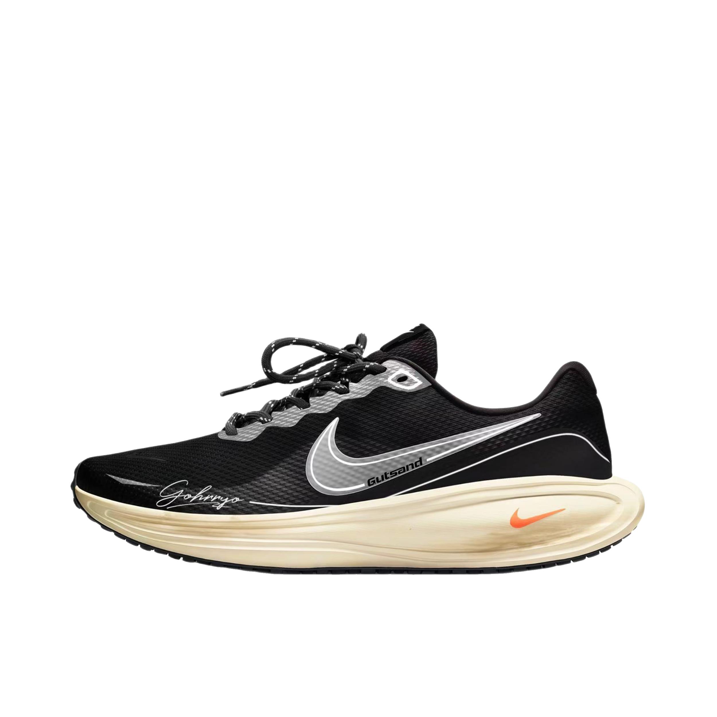 推荐商品：定制款 Nike REVOLUTION 6 跑鞋 舒适百搭时尚减震幻墨网面轻便 逐风银痕