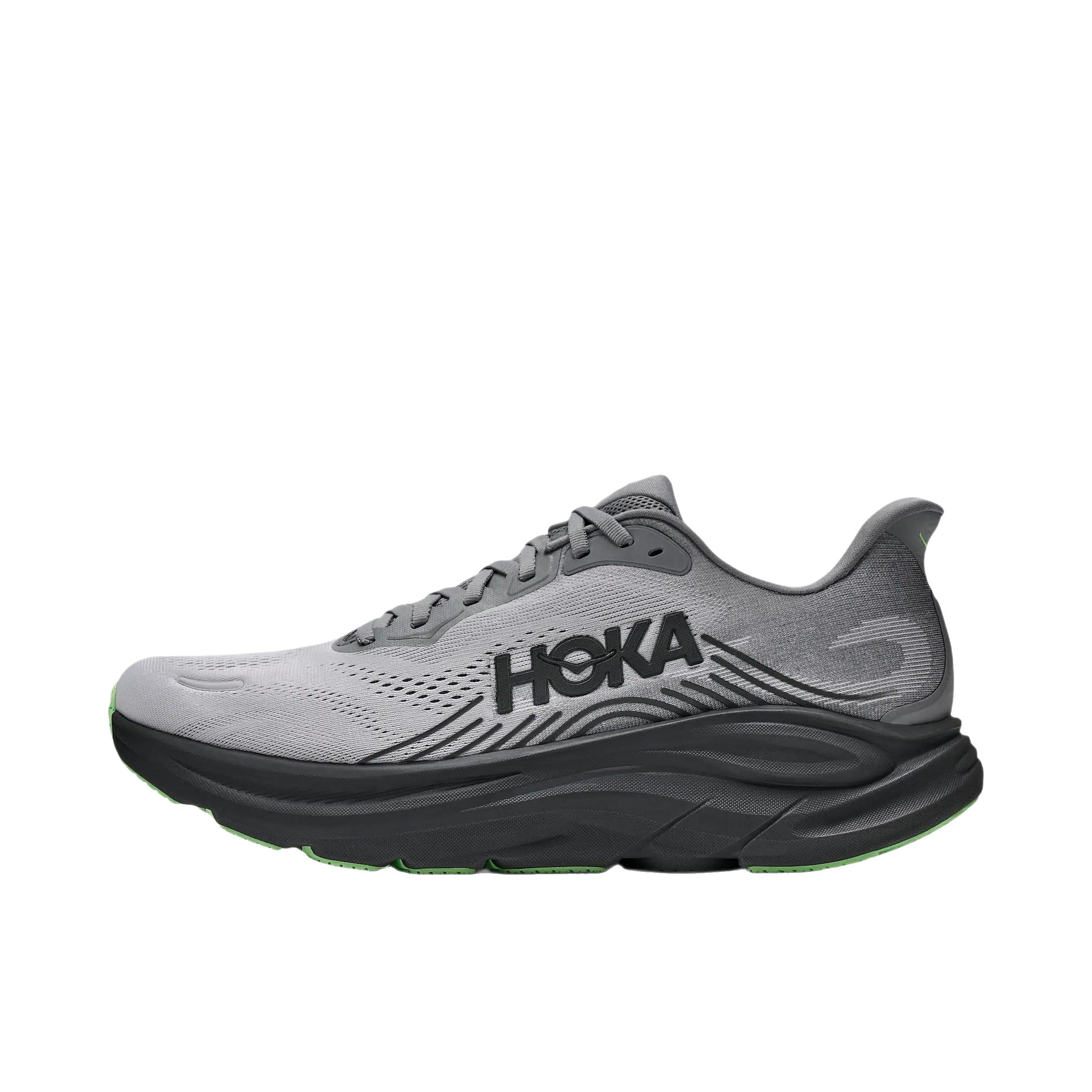 推荐商品：HOKA ONE ONE CLIFTON 11 跑鞋 舒适简约透气耐磨 星系灰