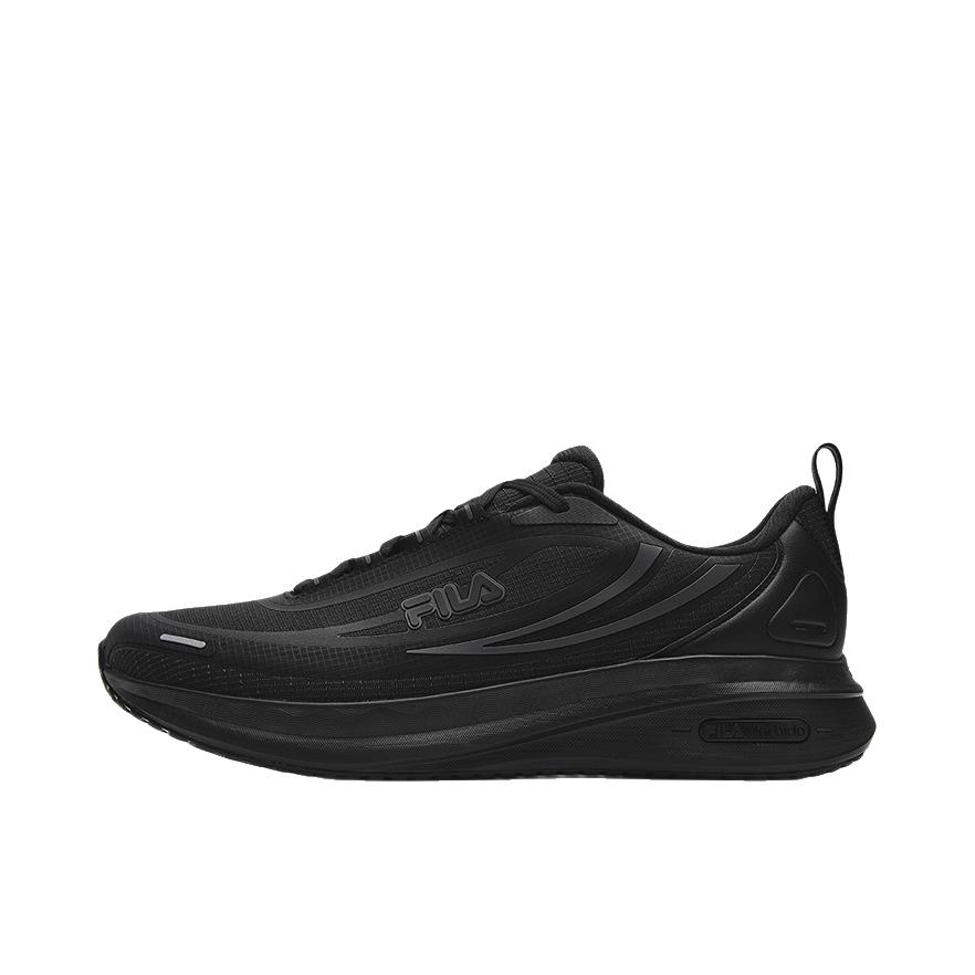 推荐商品：FILA/斐乐 NUVOLE 4 RUN N 柔云4 跑鞋 路跑简约运动百搭 黑色