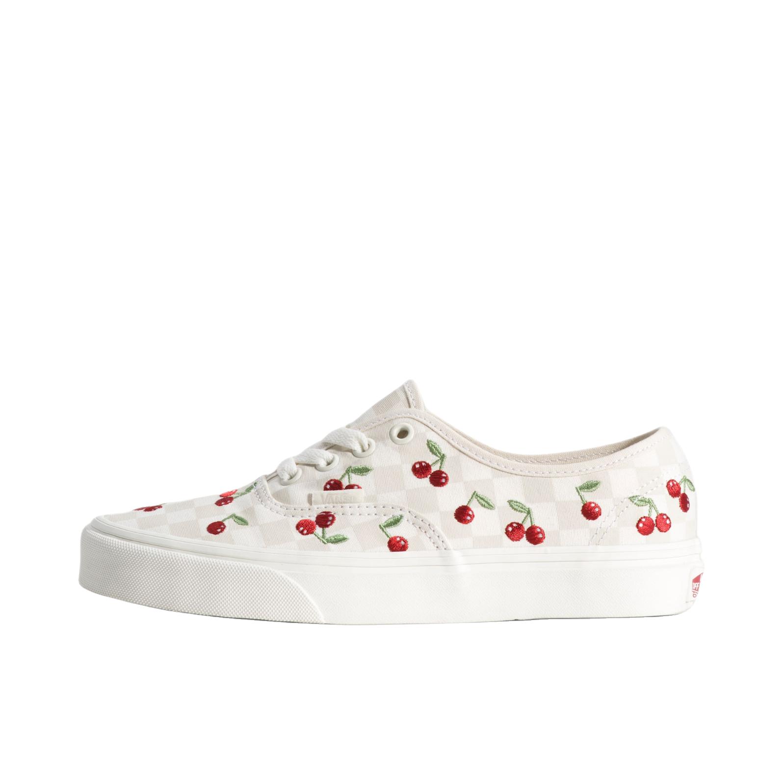 推荐商品：Vans/范斯 Authentic 潮流休闲 轻便舒适 防滑耐磨 百搭运动 复古 板鞋 棋盘格纹/灰色鸽白色/棉花糖白