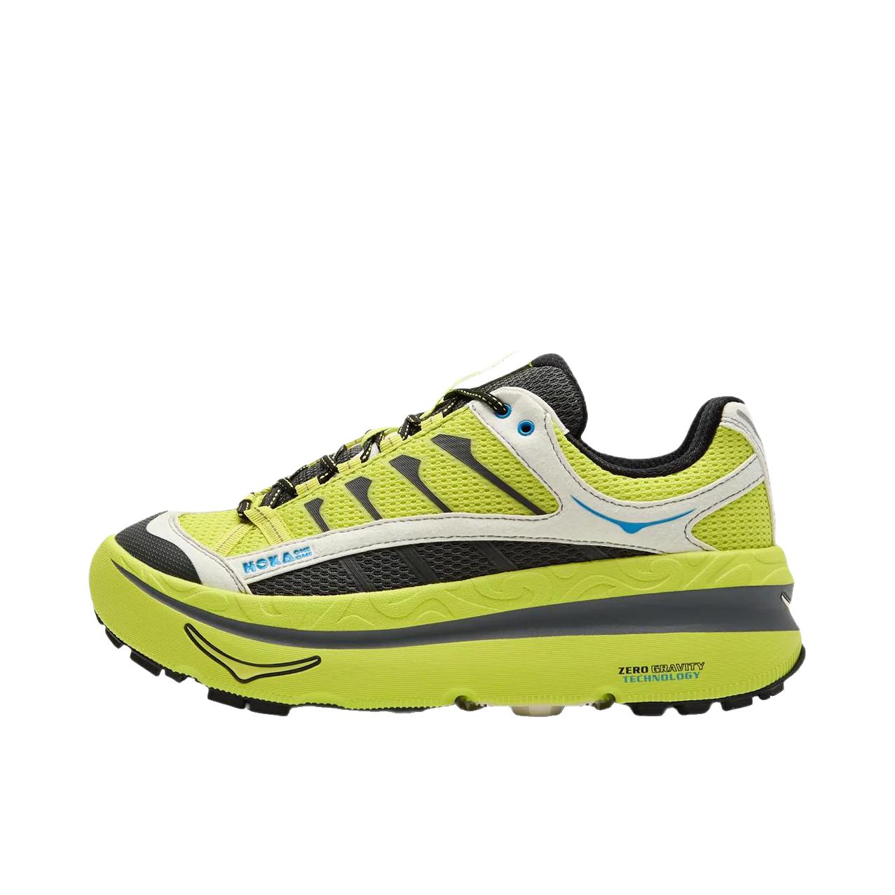 推荐商品：HOKA ONE ONE Mafate 2 OG 越野跑鞋 户外鞋 防滑百搭舒适 黄色/黑色