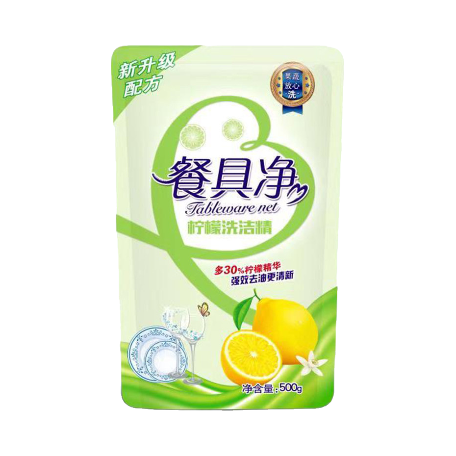 推荐商品：倍娜思 强效去油污 柠檬 洗洁精 袋装