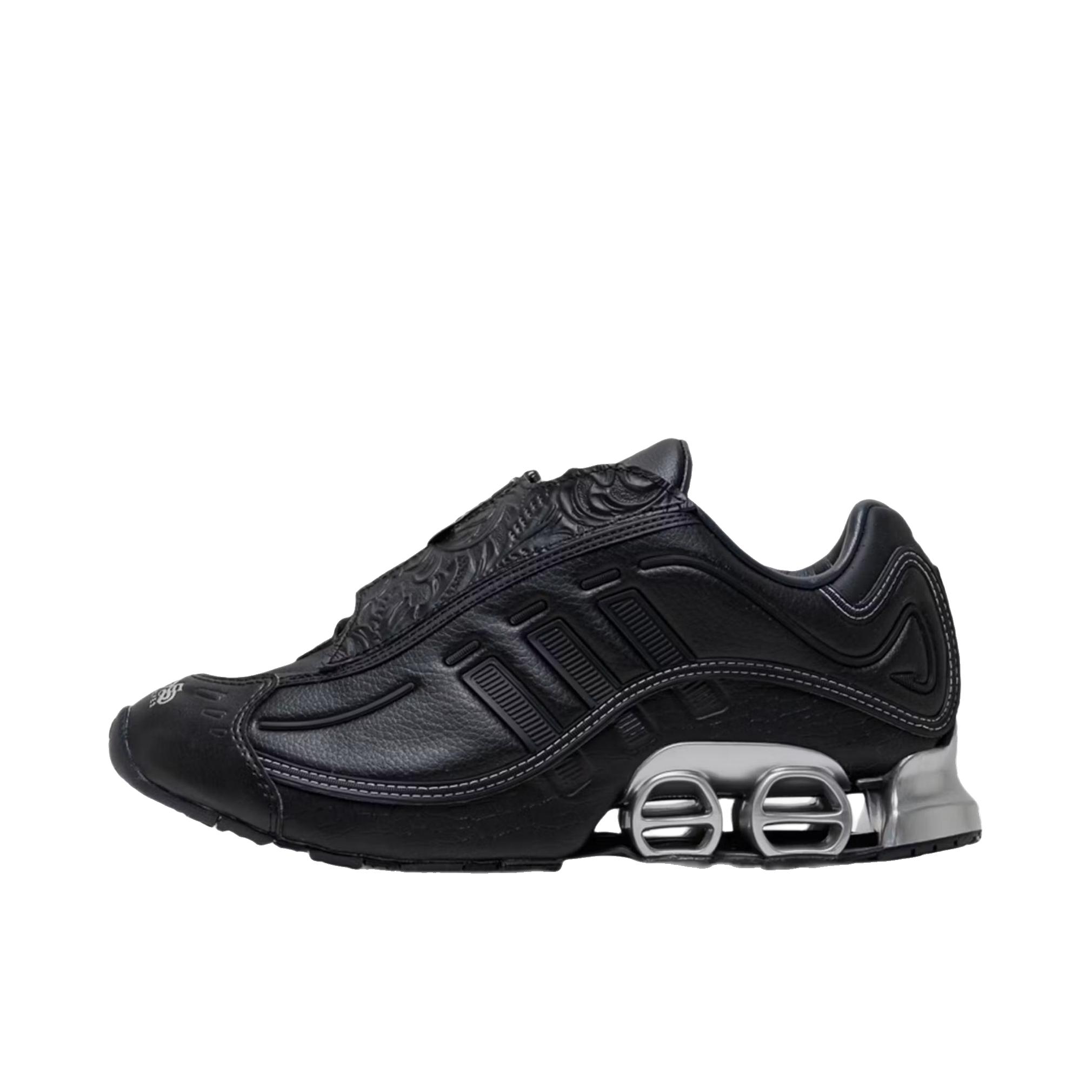 推荐商品：adidas Originals MEGARIDE O1 经典 低帮 冬季 系带 跑鞋 钢琴黑