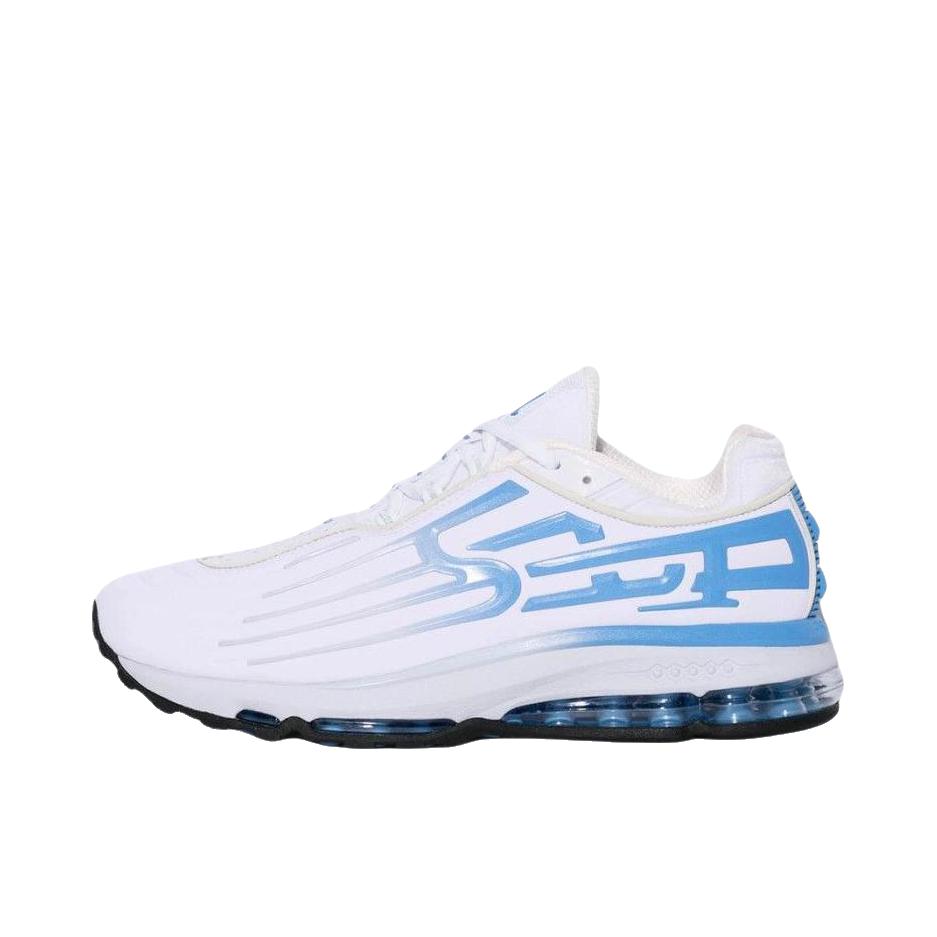 推荐商品：Nike Air Max 2001 Air Ecstasy 跑鞋 舒适轻盈耐磨透气百搭 Supreme联名/白色/蓝色/黑色