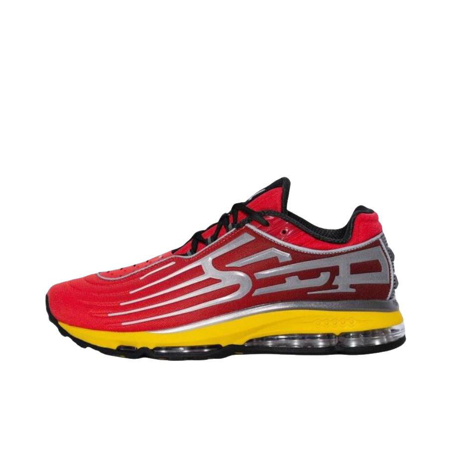 Nike Air Max 2001 Air Ecstasy 跑鞋 舒适轻盈耐磨透气百搭 Supreme联名/红色/黄色/黑色