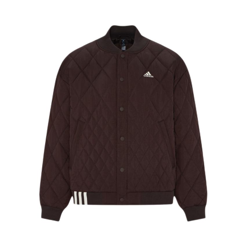 Adidas/阿迪达斯 保暖落肩立领棉服 女装 LG1325 LG1326 LG1327 深棕