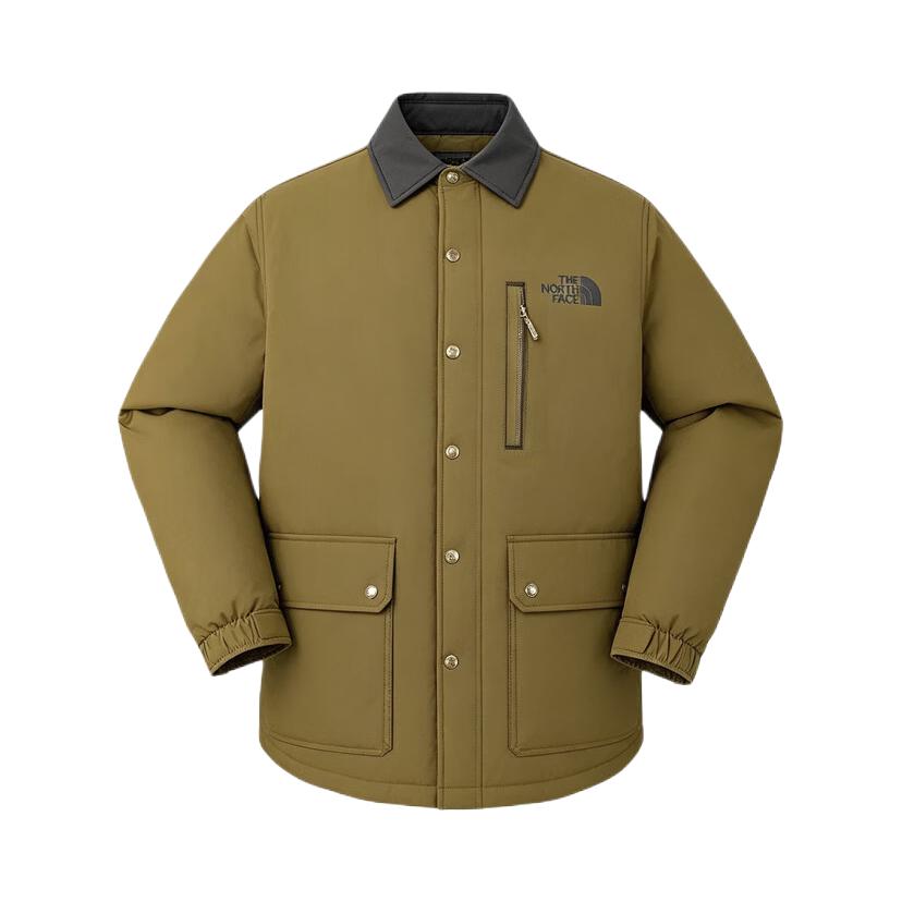 TheNorthFace/北面 2026AW 防风翻领短款羽绒服 8J5X 卡其
