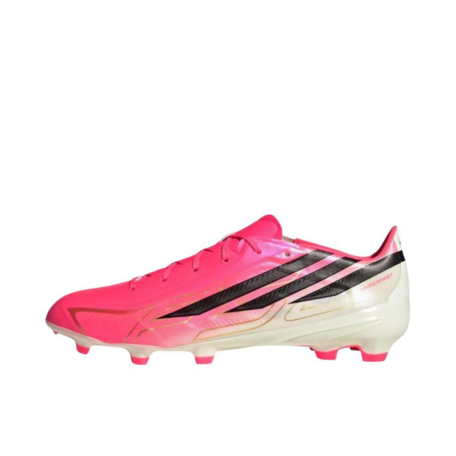 推荐商品：adidas F50 Ghost Sprint 运动休闲鞋 低帮圆头系带厚底 玫粉色/黑色