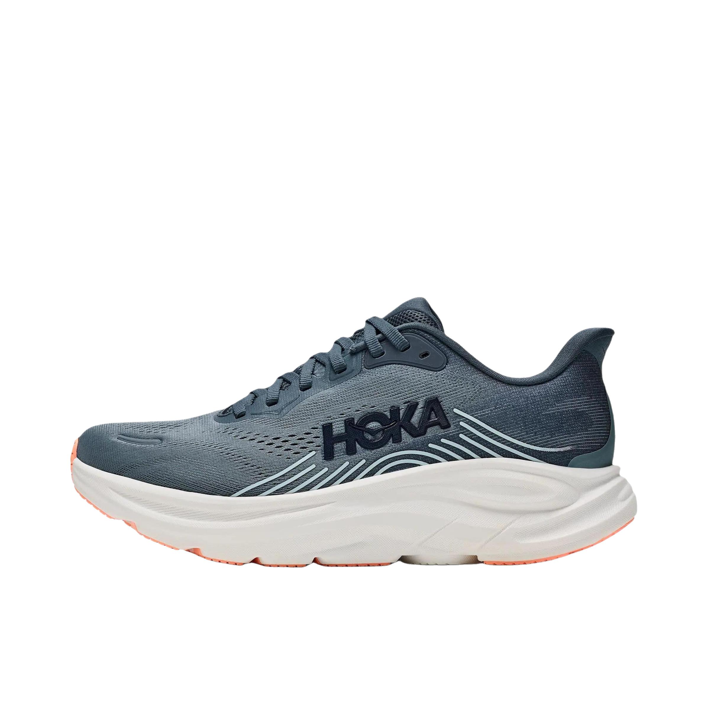 推荐商品：HOKA ONE ONE CLIFTON 11 跑鞋 舒适简约透气耐磨 褪色藏青/微光蓝