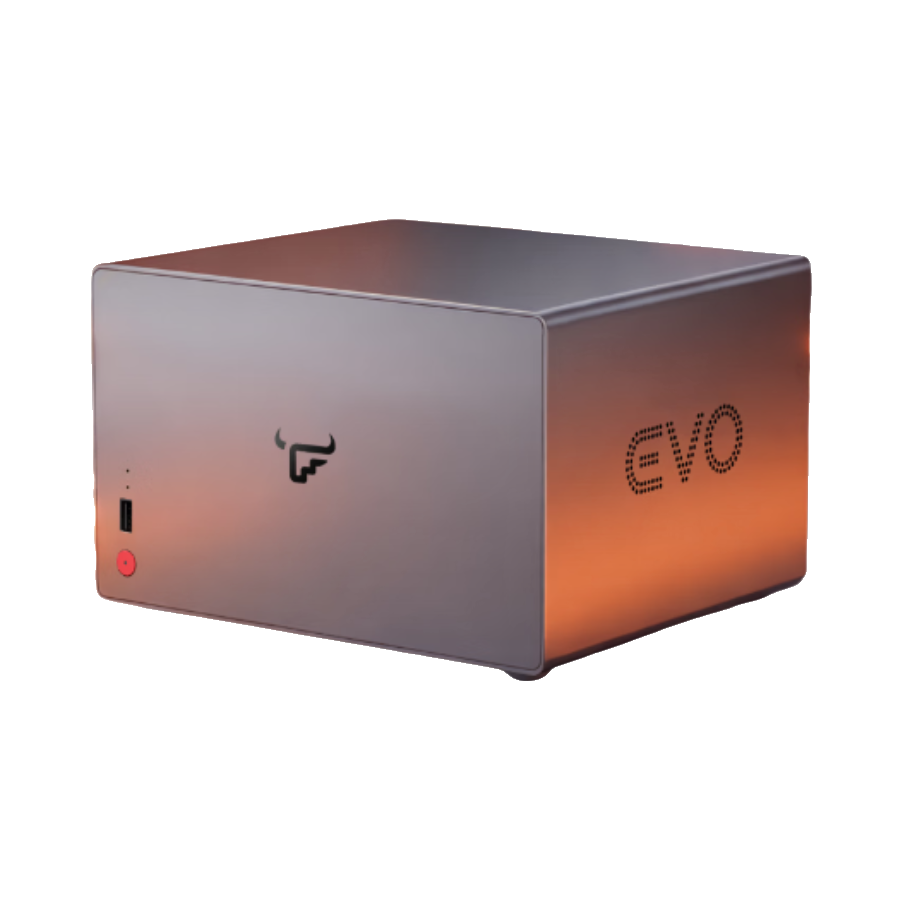 推荐商品：飞牛 EVO4 PRO 四盘位 NAS网络储存 万兆网口 创作 协作 AI场景