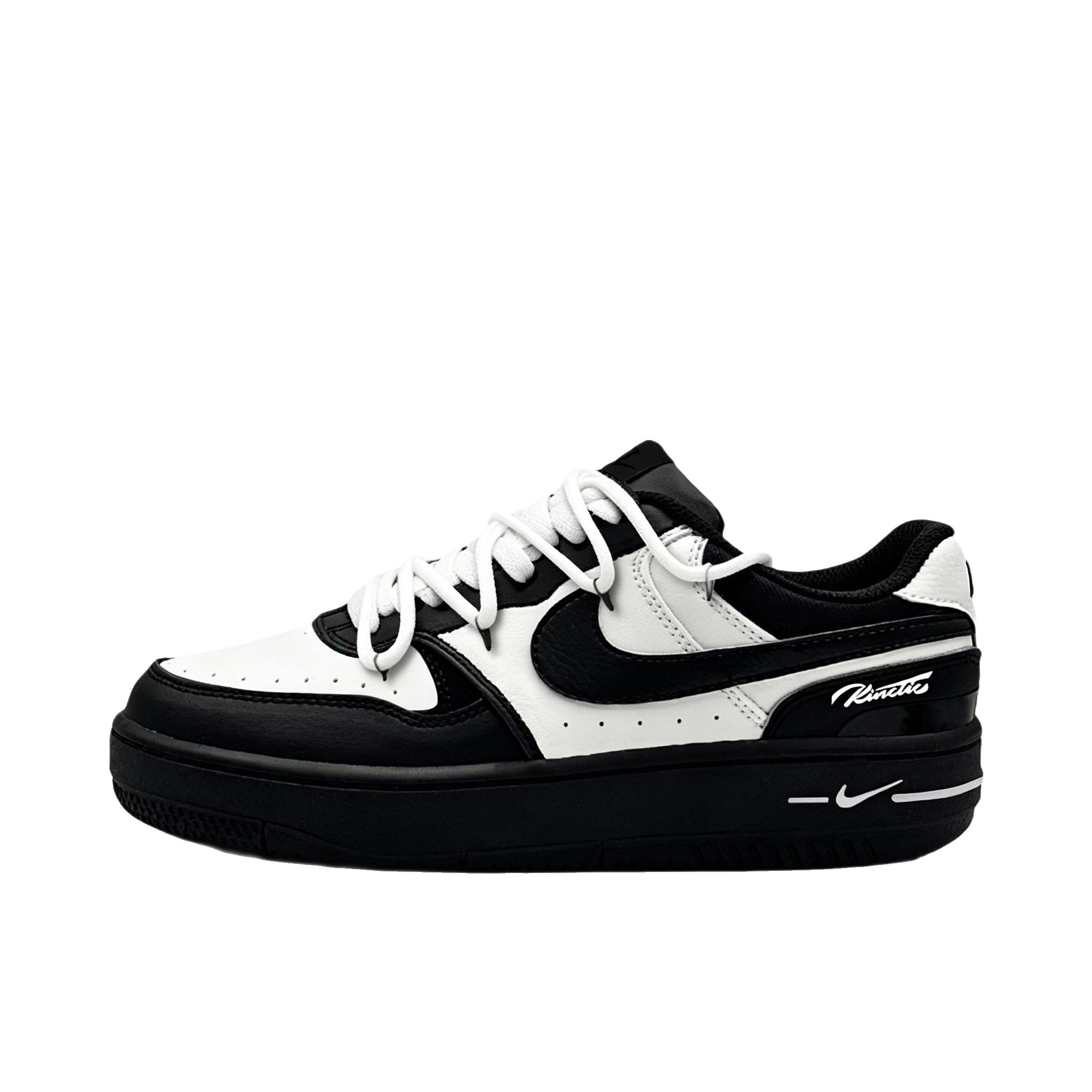 推荐商品：【定制球鞋】Nike Gamma Force 减震透气 防水 防滑耐磨 舒适百搭 复古简约 时尚潮流 轻便 板鞋 黑白