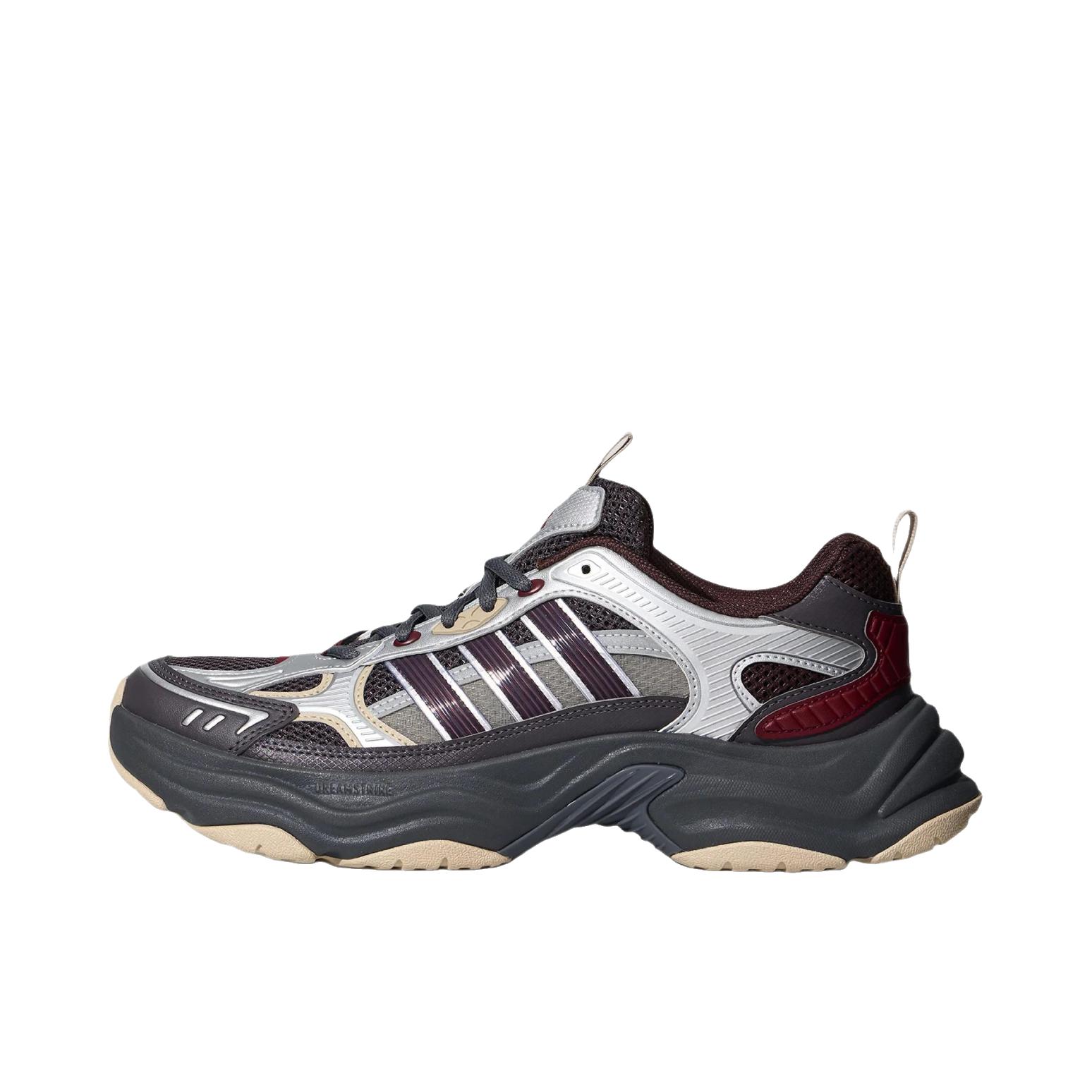 推荐商品：adidas XLG FIN PULSE 老爹鞋 舒适百搭 复古 岩层灰/深灰色/金属银