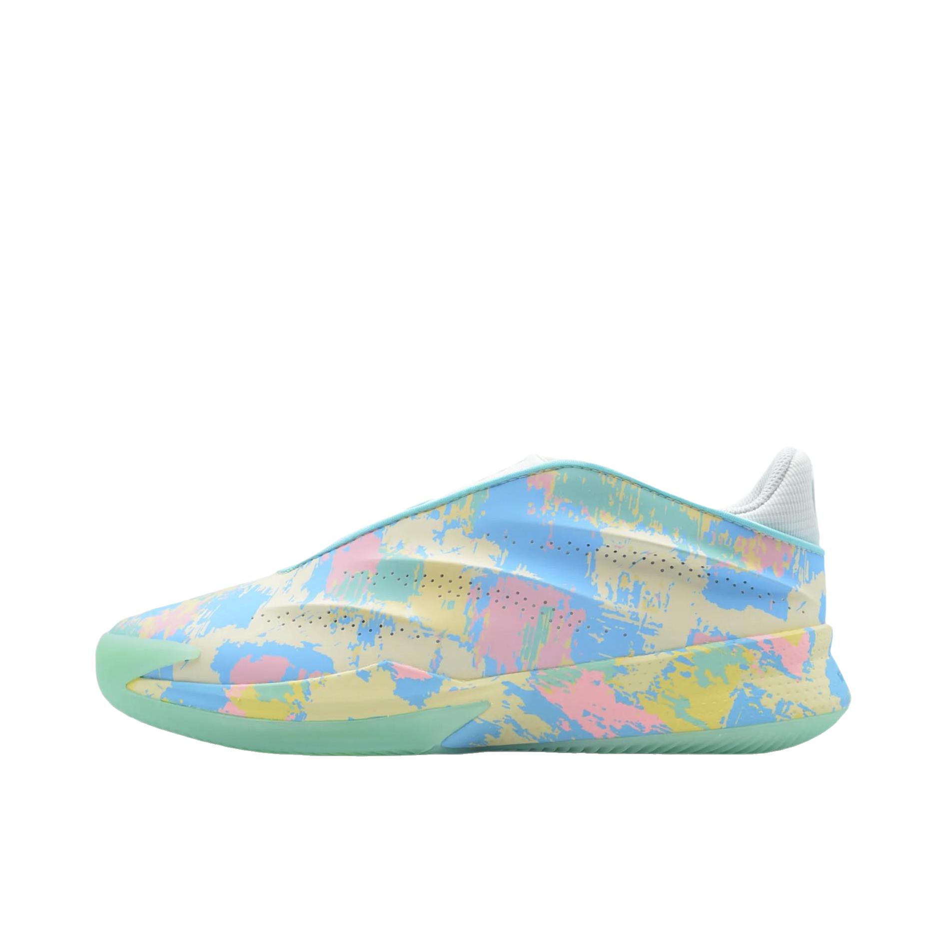 推荐商品：adidas Crazy Energy+ 篮球鞋 回弹厚底系带实战贴合 绿色/蓝色/黄色