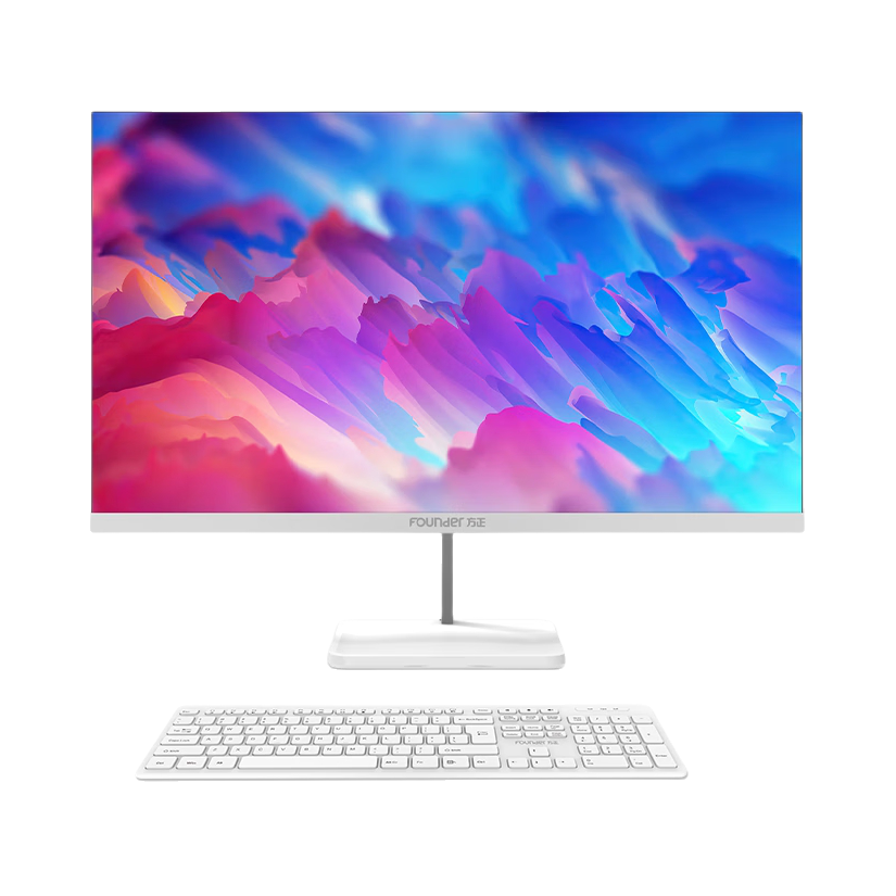 推荐商品：iFound/方正 FDY24L1012 23.8英寸一体机 内置音响 WiFi 蓝牙 支持壁挂