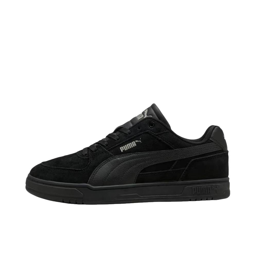 推荐商品：Puma/彪马 Caven 3.0 小白鞋 板鞋 厚底舒适百搭耐磨复古减震牛皮圆头 纯黑色