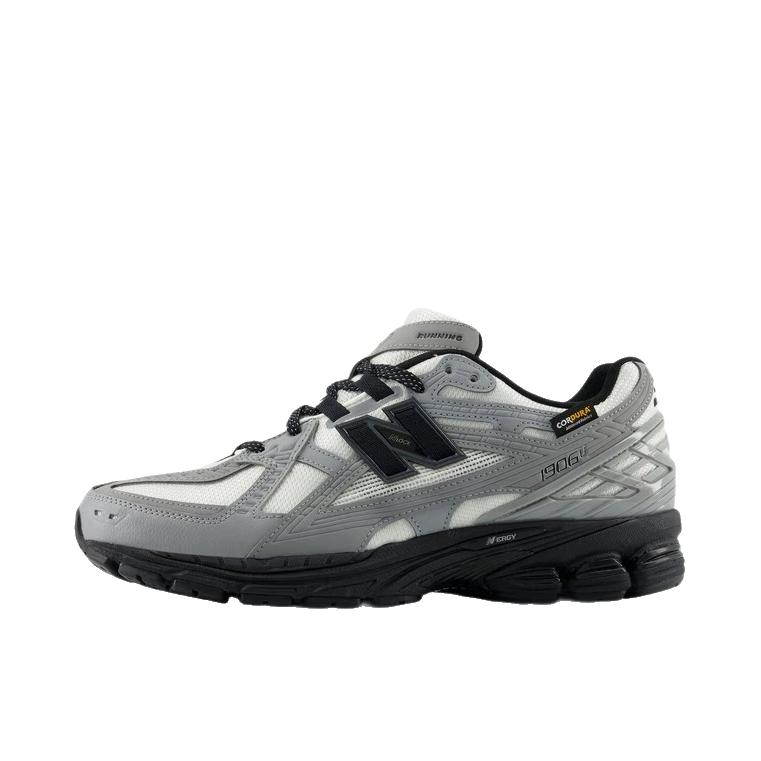 推荐商品：New Balance 1906R 跑鞋 网面透气防滑耐磨轻便复古防水运动贴合 D宽/烟灰色/白色 