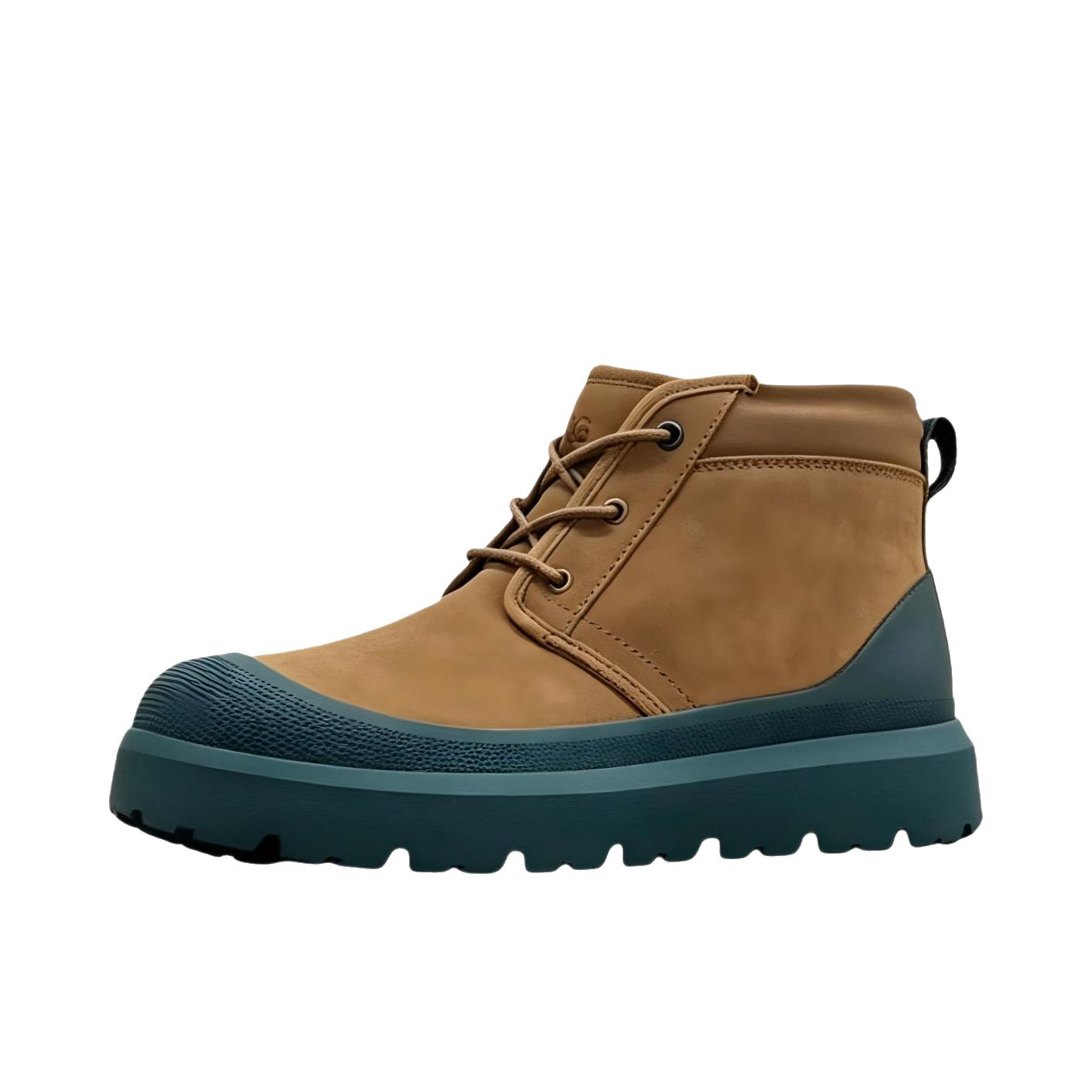 推荐商品：UGG Neumel Weather Hybrid 防水 加厚加绒 舒适 短筒圆头 时尚百搭 雪地靴 短靴 棕色/绿色