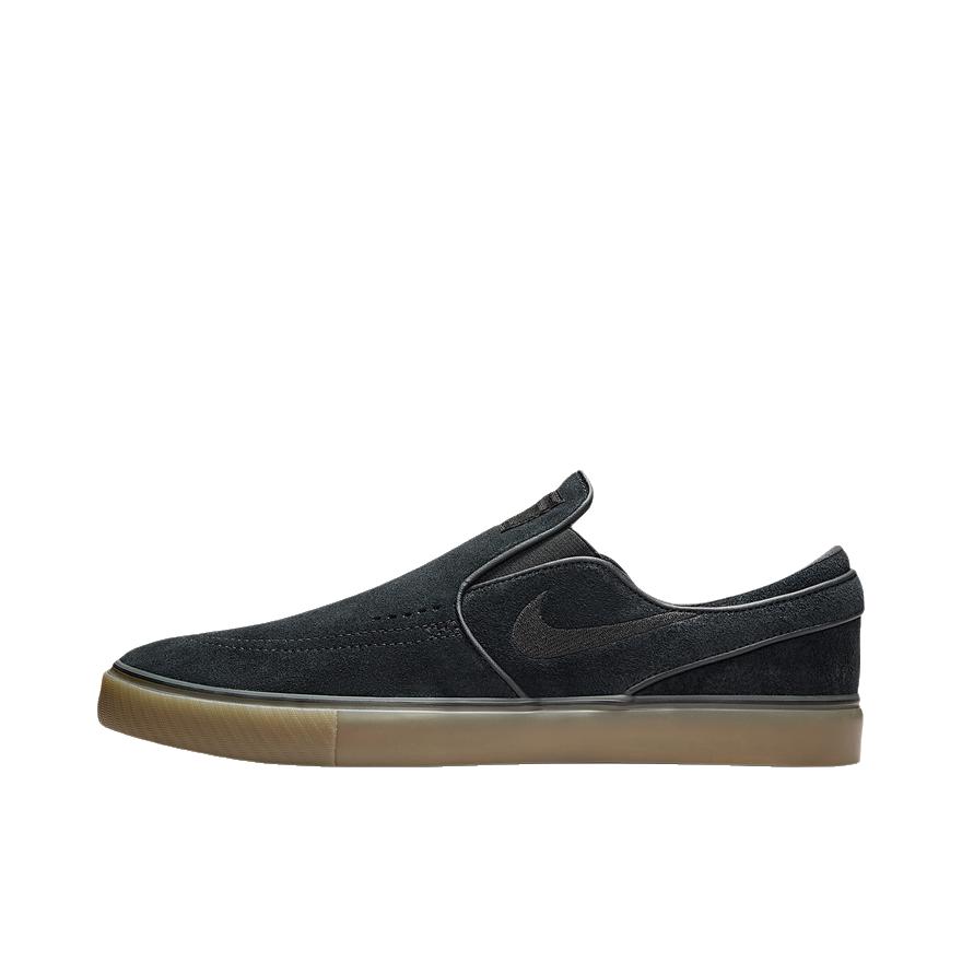 推荐商品：Nike SB Zoom Janoski OG+ 滑板鞋 板鞋 缓震舒适轻便防滑耐磨胶底复古时尚潮流 磨砂黑