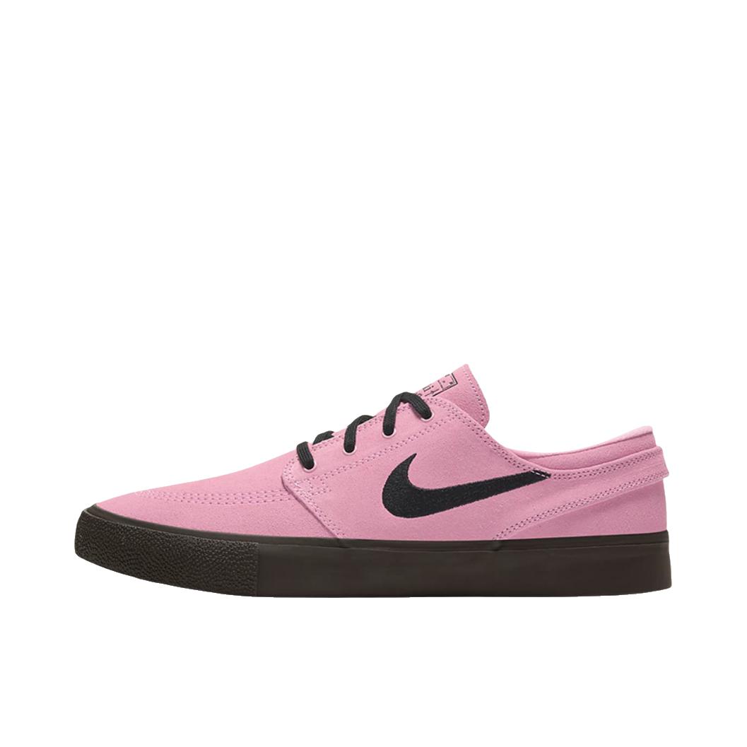 推荐商品：Nike SB Zoom Janoski OG+ 滑板鞋 板鞋 缓震舒适轻便防滑耐磨胶底复古时尚潮流 黑色/粉色