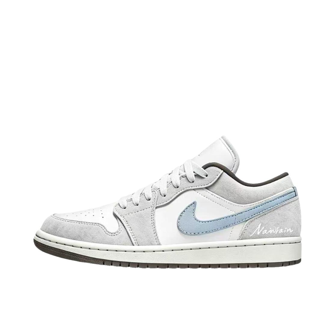 推荐商品：【定制球鞋】Air Jordan 1 减震 耐磨 透气 平跟 复古 潮流 简约 包裹性 防滑 轻便 支撑 增高 板鞋 海盐浮冰