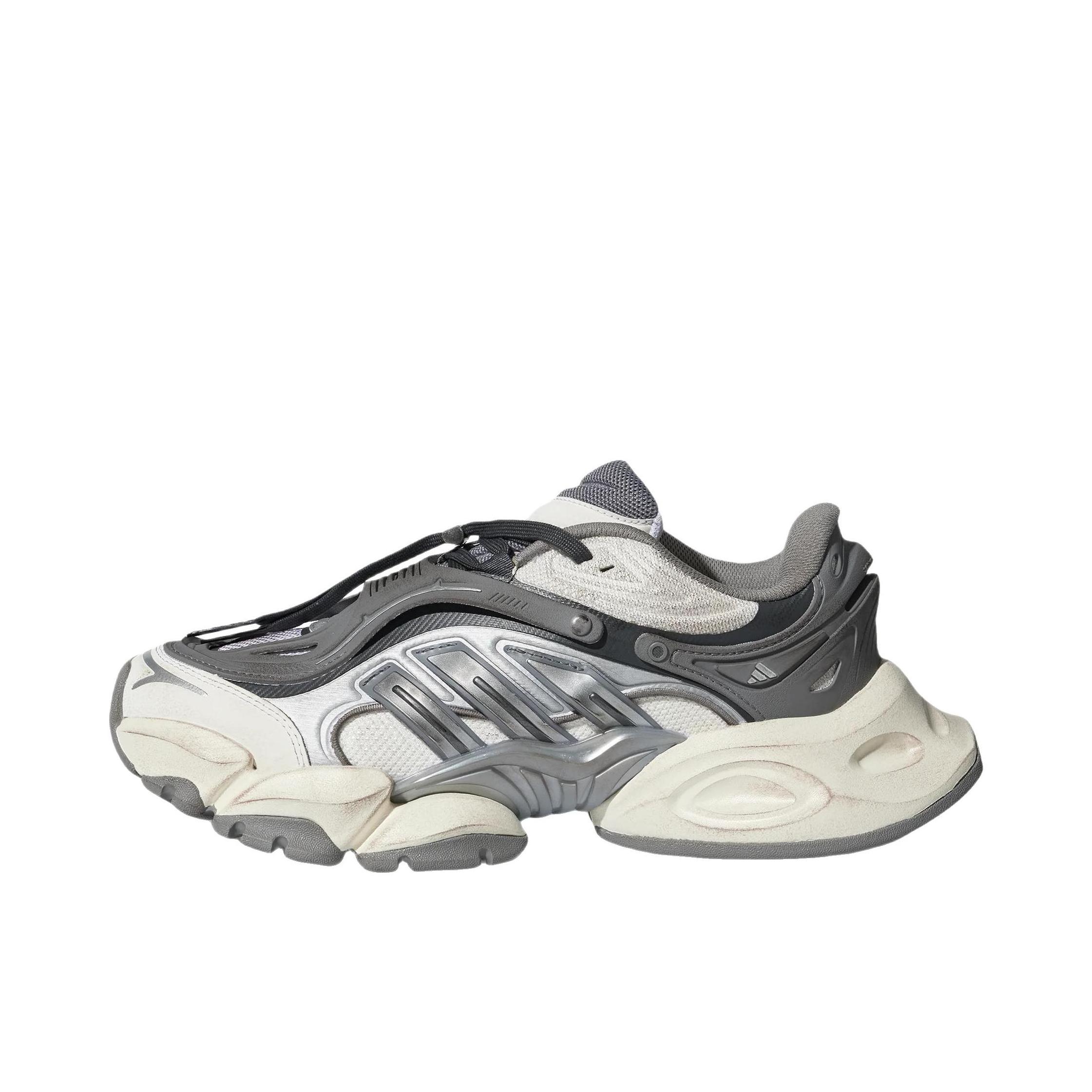 推荐商品：adidas XLG RUNNER DELUXE 2.0 FUTURE OF STYLE SP 跑鞋 舒适百搭防滑耐磨 白色/淡灰色/暗银色