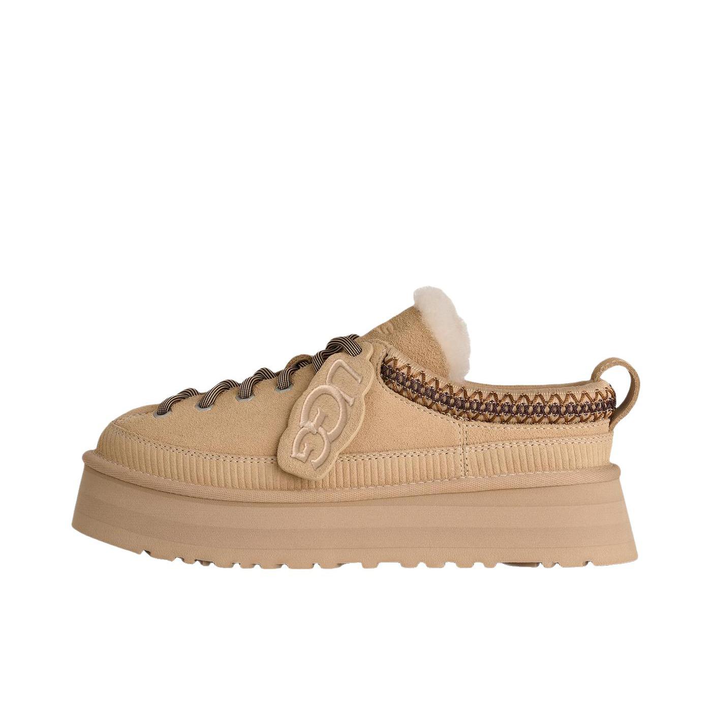 推荐商品：UGG Slipper evolution 运动休闲鞋 柔软增高舒适耐磨 沙色
