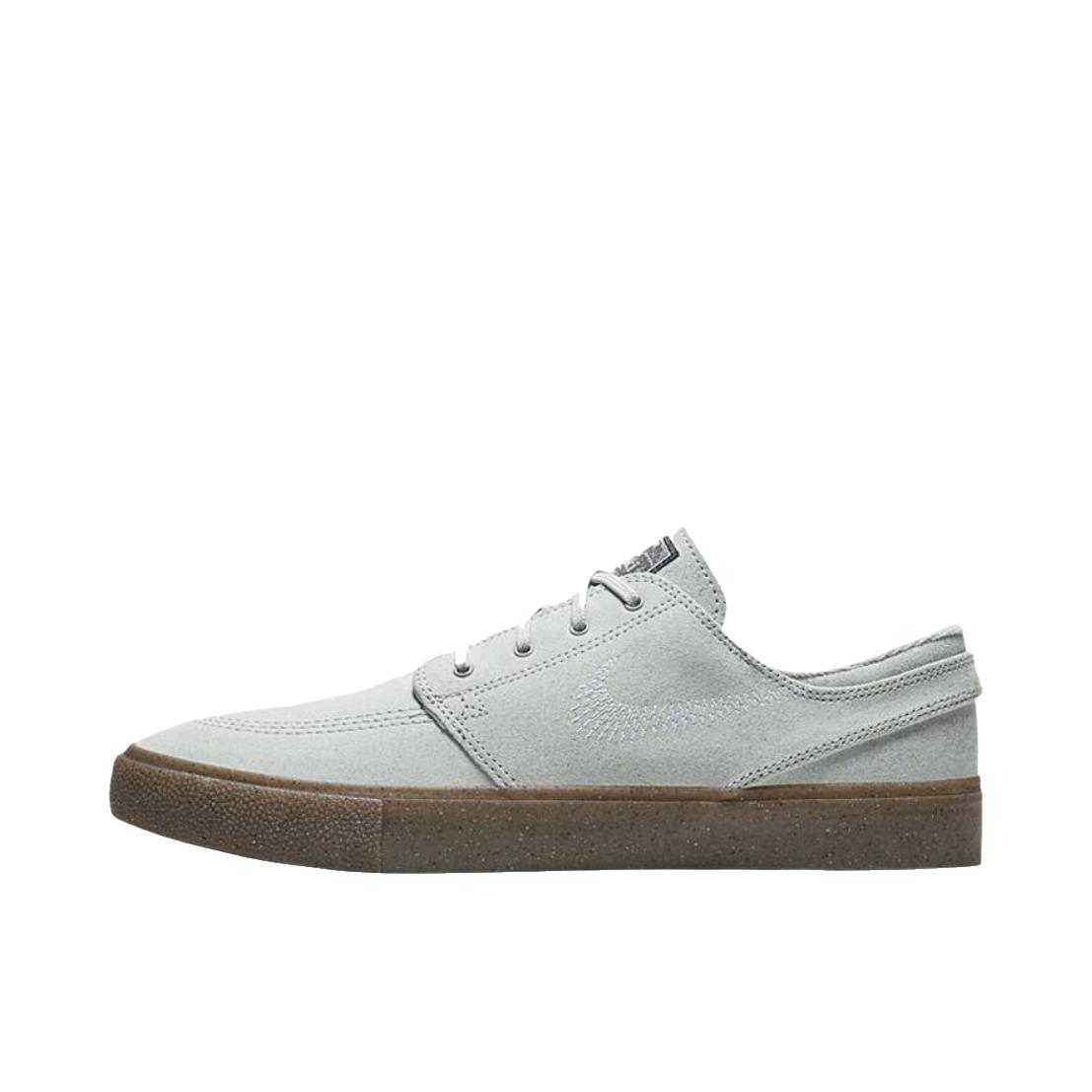 推荐商品：Nike SB Zoom Janoski OG+ 滑板鞋 板鞋 缓震舒适轻便防滑耐磨胶底复古时尚潮流 浅灰色/棕色